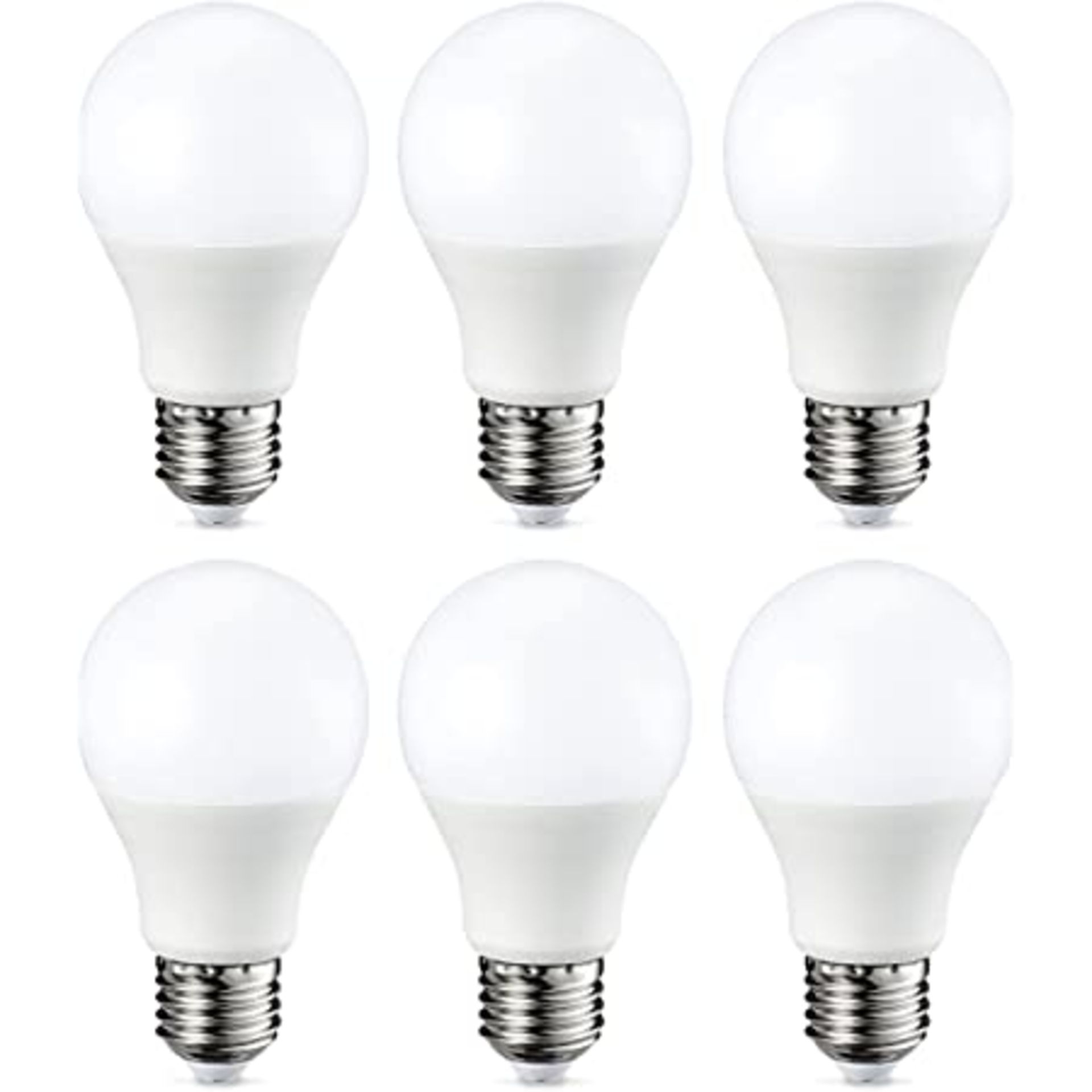 RRP - £9.29 Amazon basics LED E27 Edison screw bulb, pack of 6