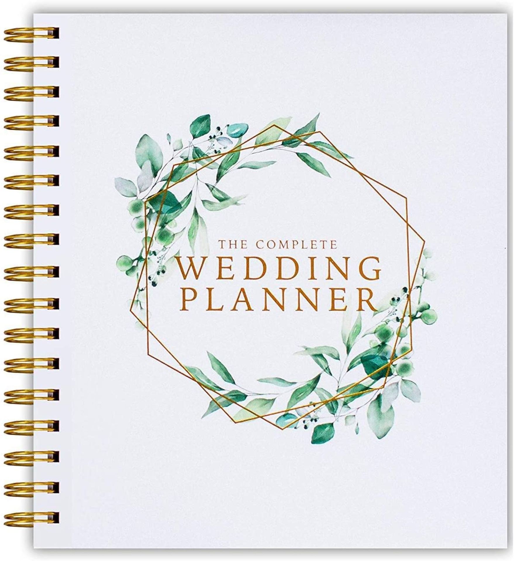 RRP £11.87 - Wedding Planner Green Floral
