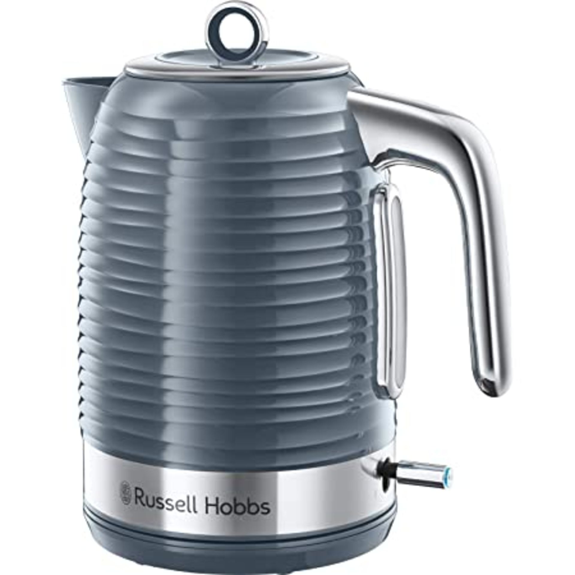 RRP - £24.99 Russell Hobbs 24363 inspire electric kettle, 1.7 litre cordless, grey