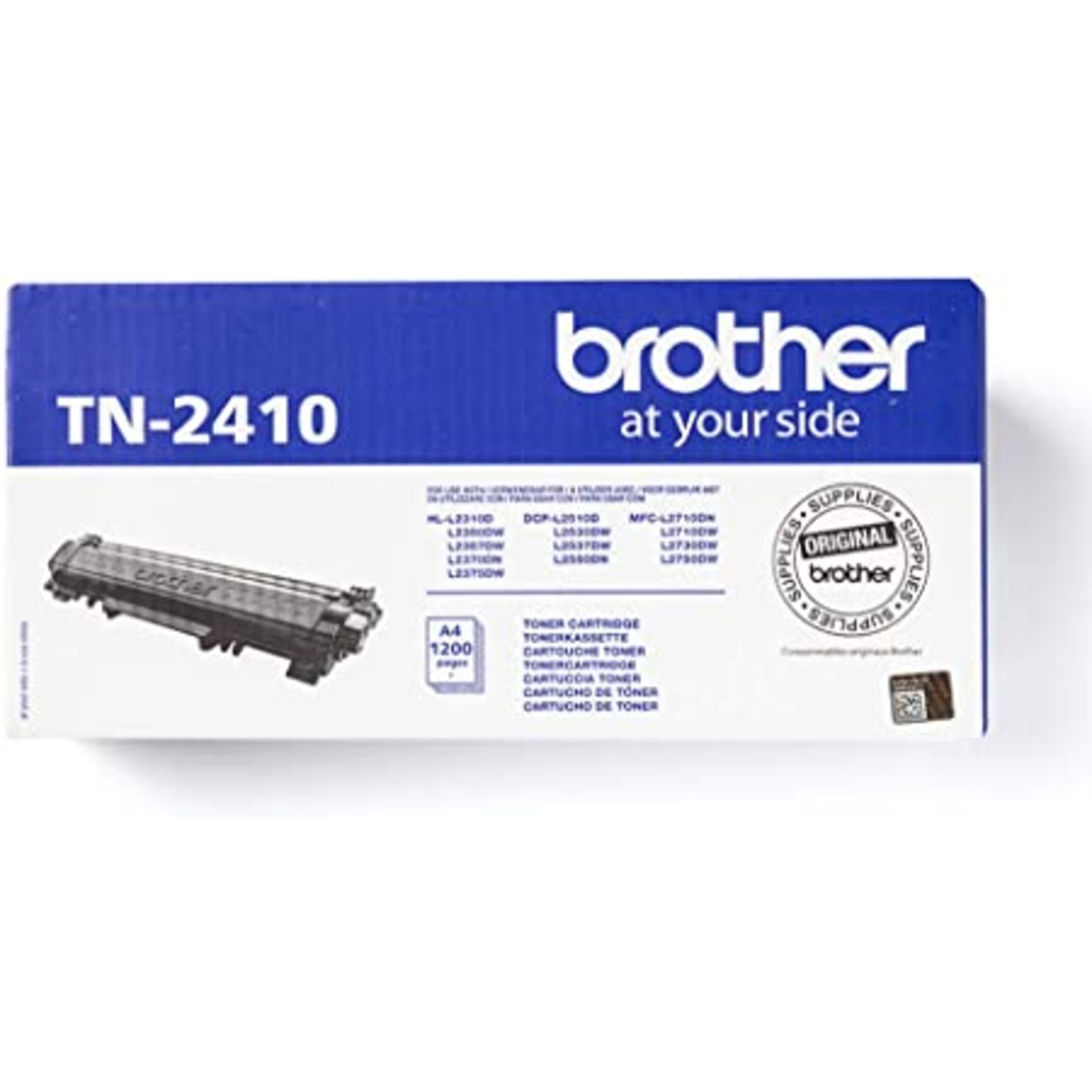 RRP -£ 59.28 Brother TN-2410 Toner Cartridge, Black, Single Pack