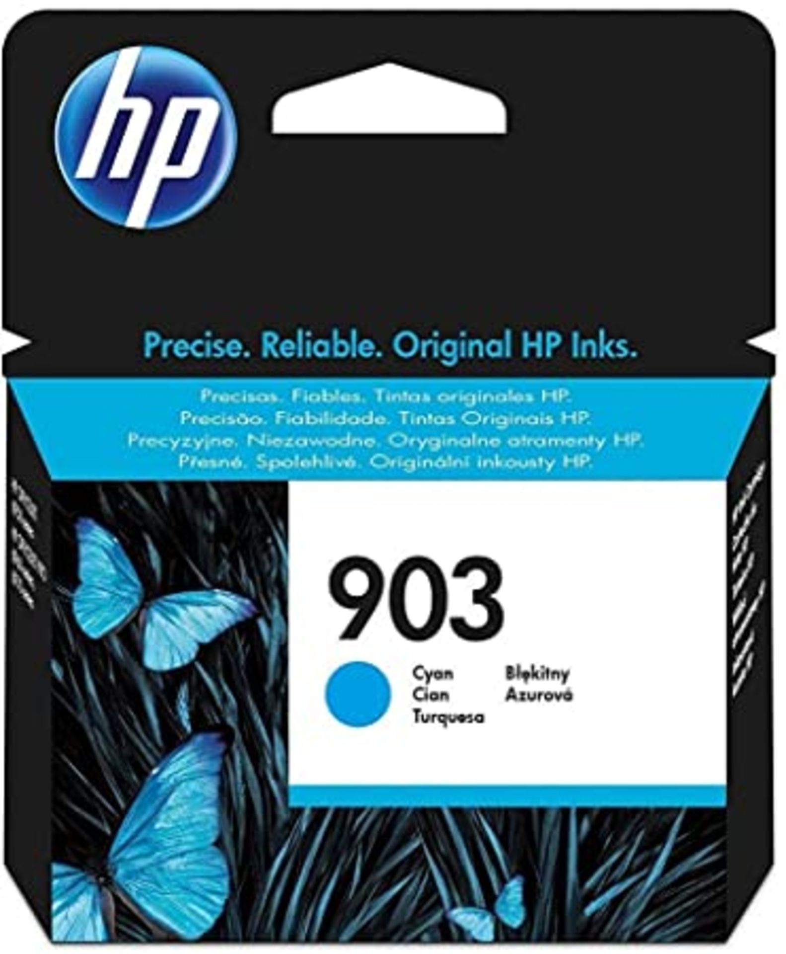 RRP -£ 9.99 HP T6L87AE 903 Original Ink Cartridge, Cyan, Single Pack