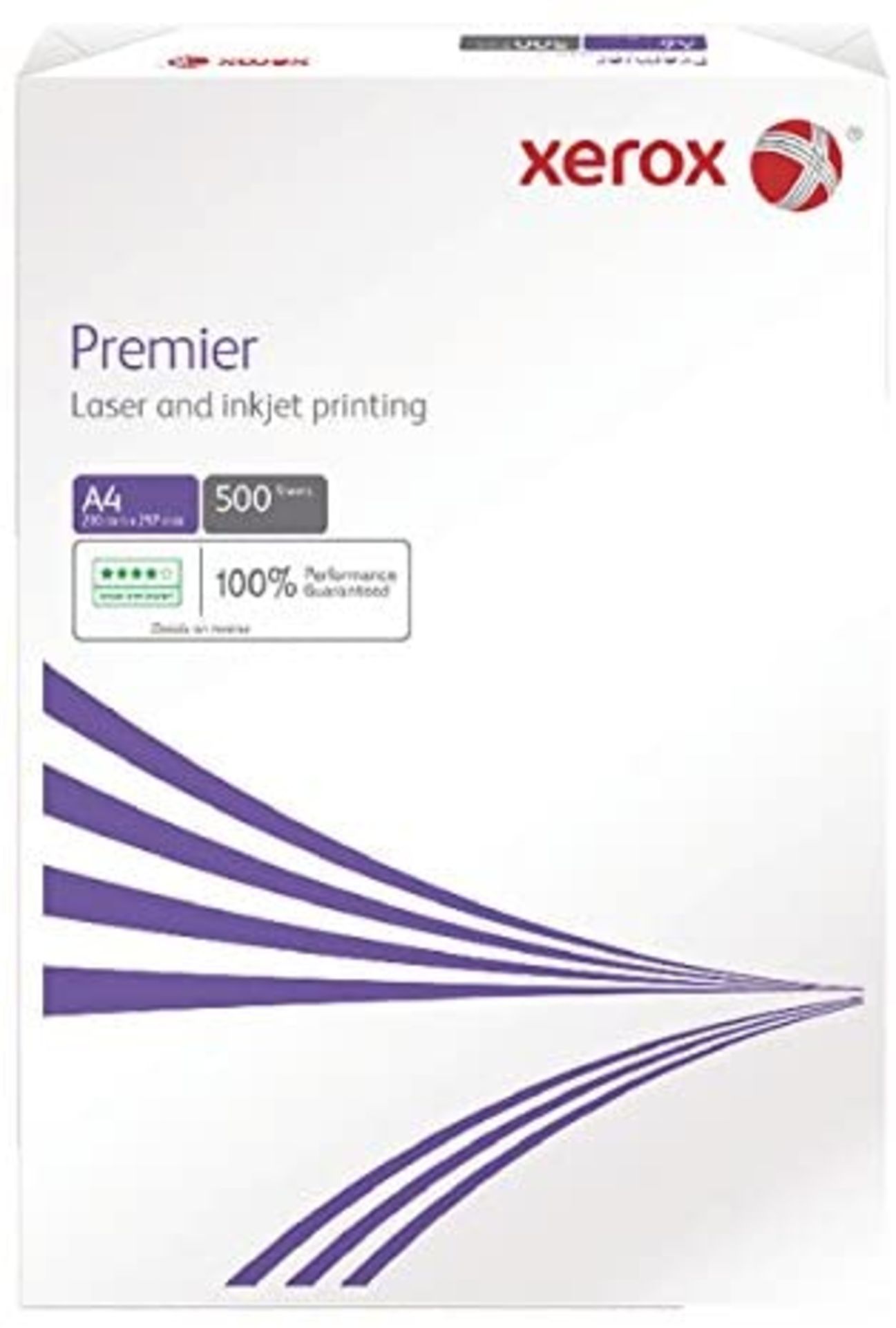 RRP -£ 20.19 Xerox 100 GSM A3 Premier Copier - White (Pack of 500)