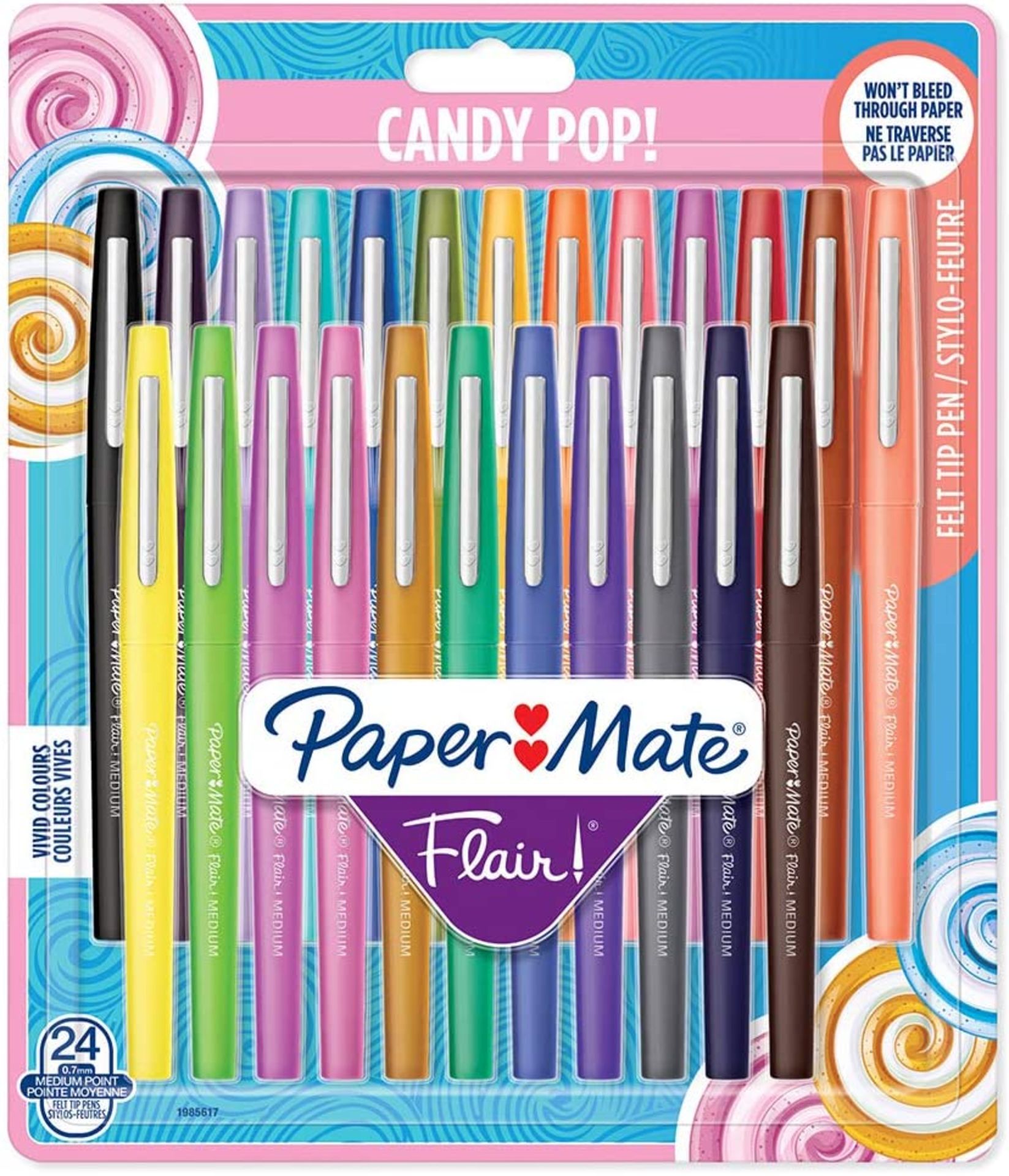 RRP -£ 17.10 Paper Mate Flair Felt Tip Pens | Medium Point (0.7mm) |