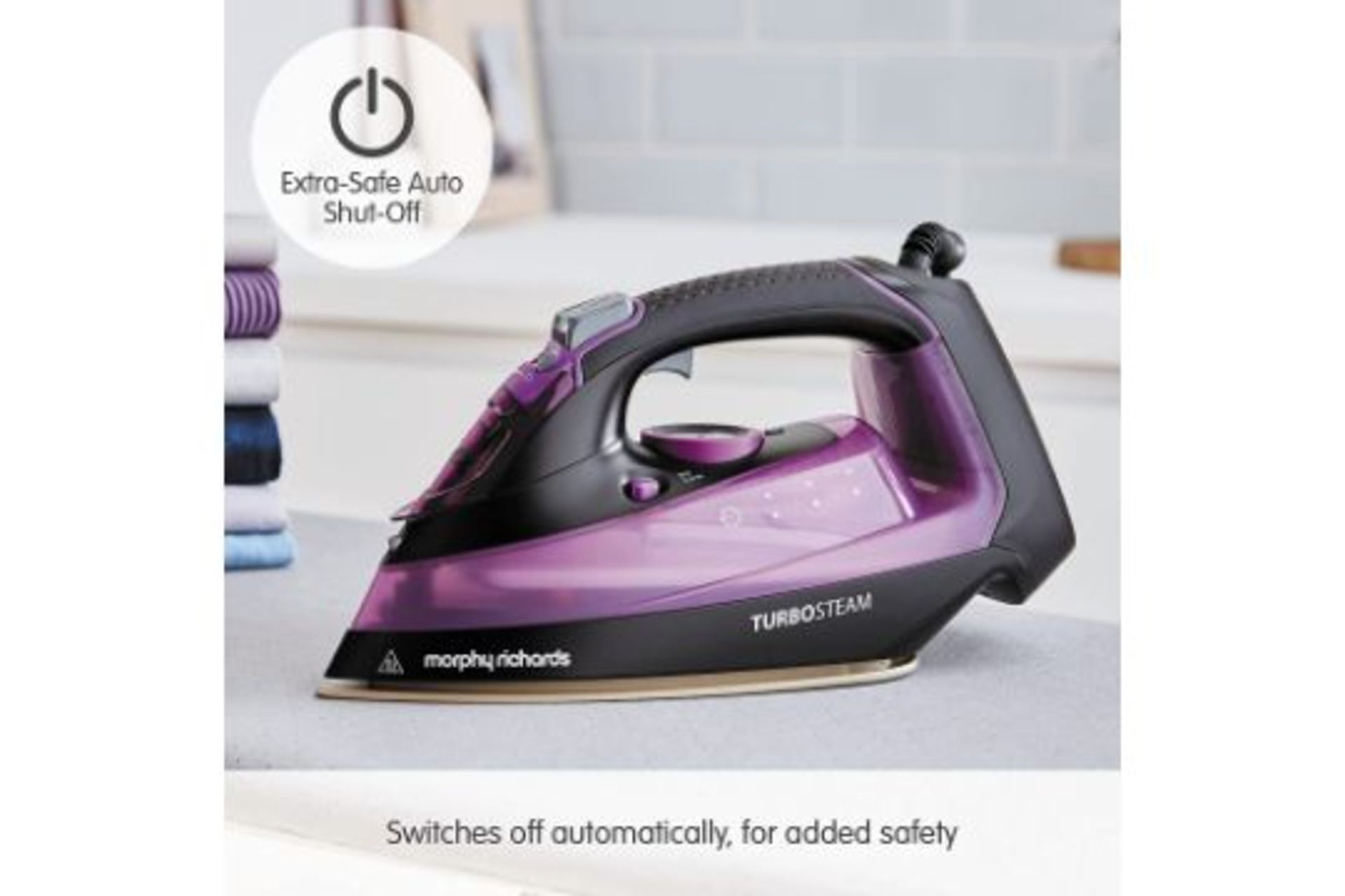 RRP - £55.00 Morphy Richards 303140 Turbosteam Iron Manual