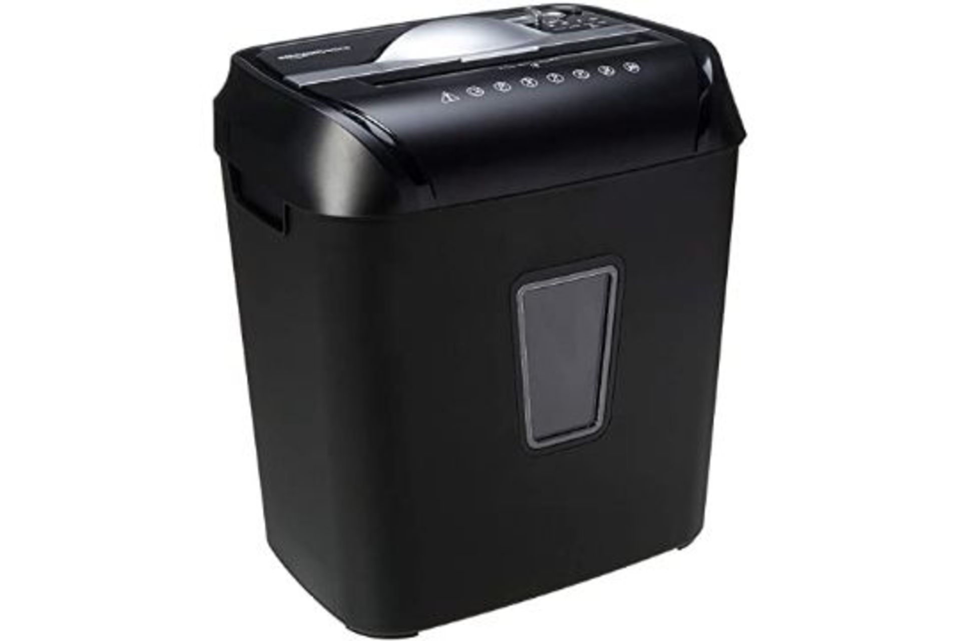 RRP - £40.92 Amazon Basics 5-6 Sheet Cross-Cut Paper and Credit Card Shredder