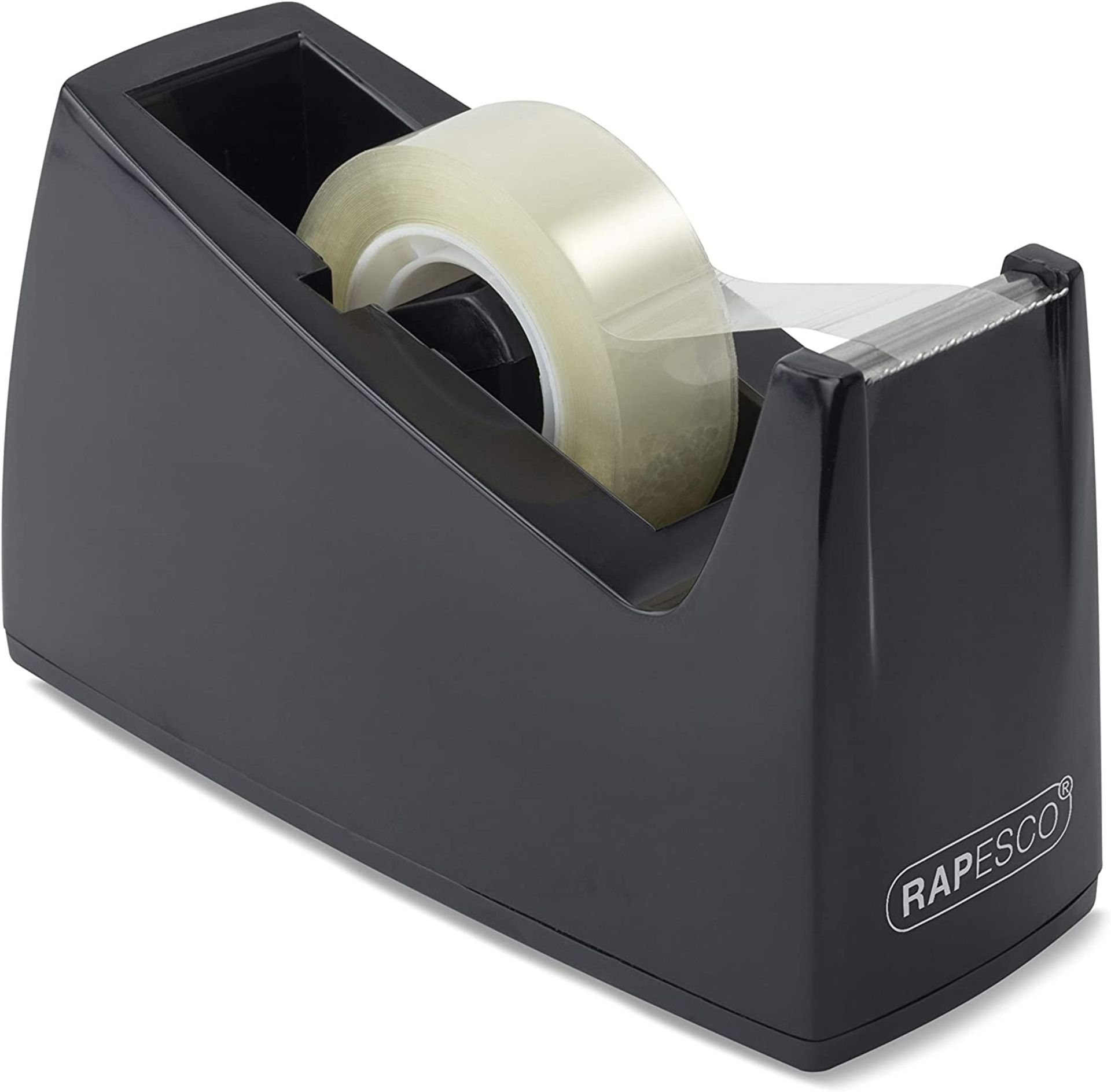 RRP - £4.22 Rapesco RPTD30BK 300 Tape Dispenser, Black