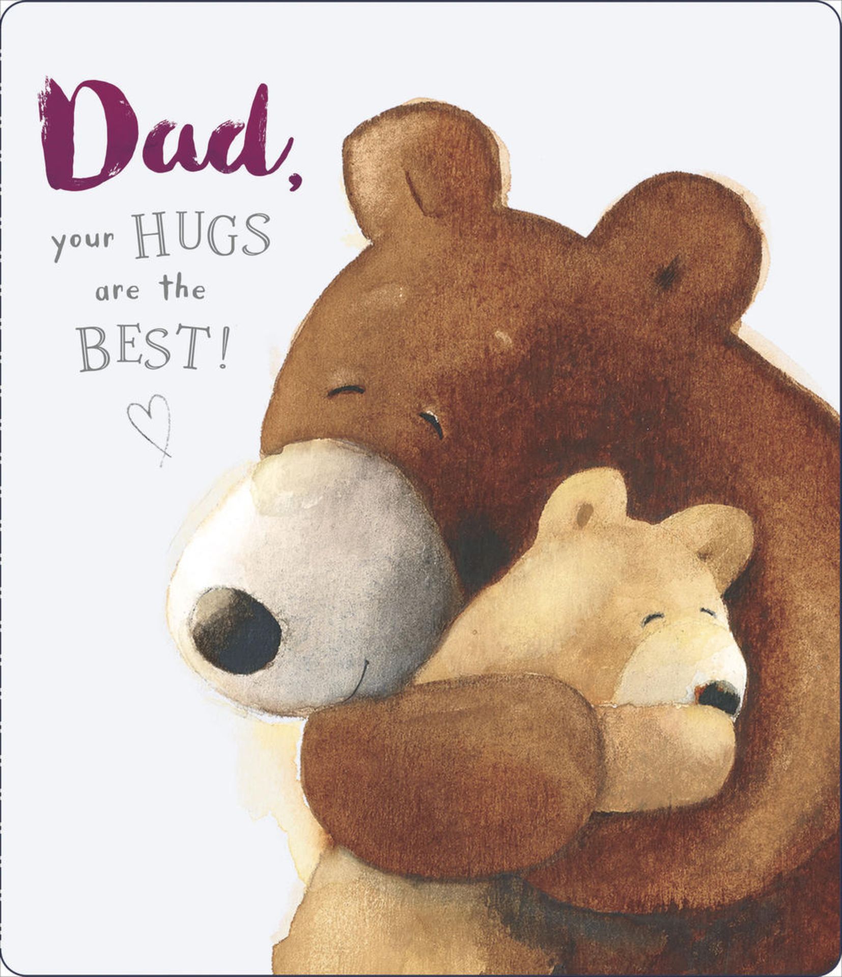 RRP - £3.20 Fathers Day Cards | Fathers Day Card Dad | Best Dad Fathers Day Cards for this Father's