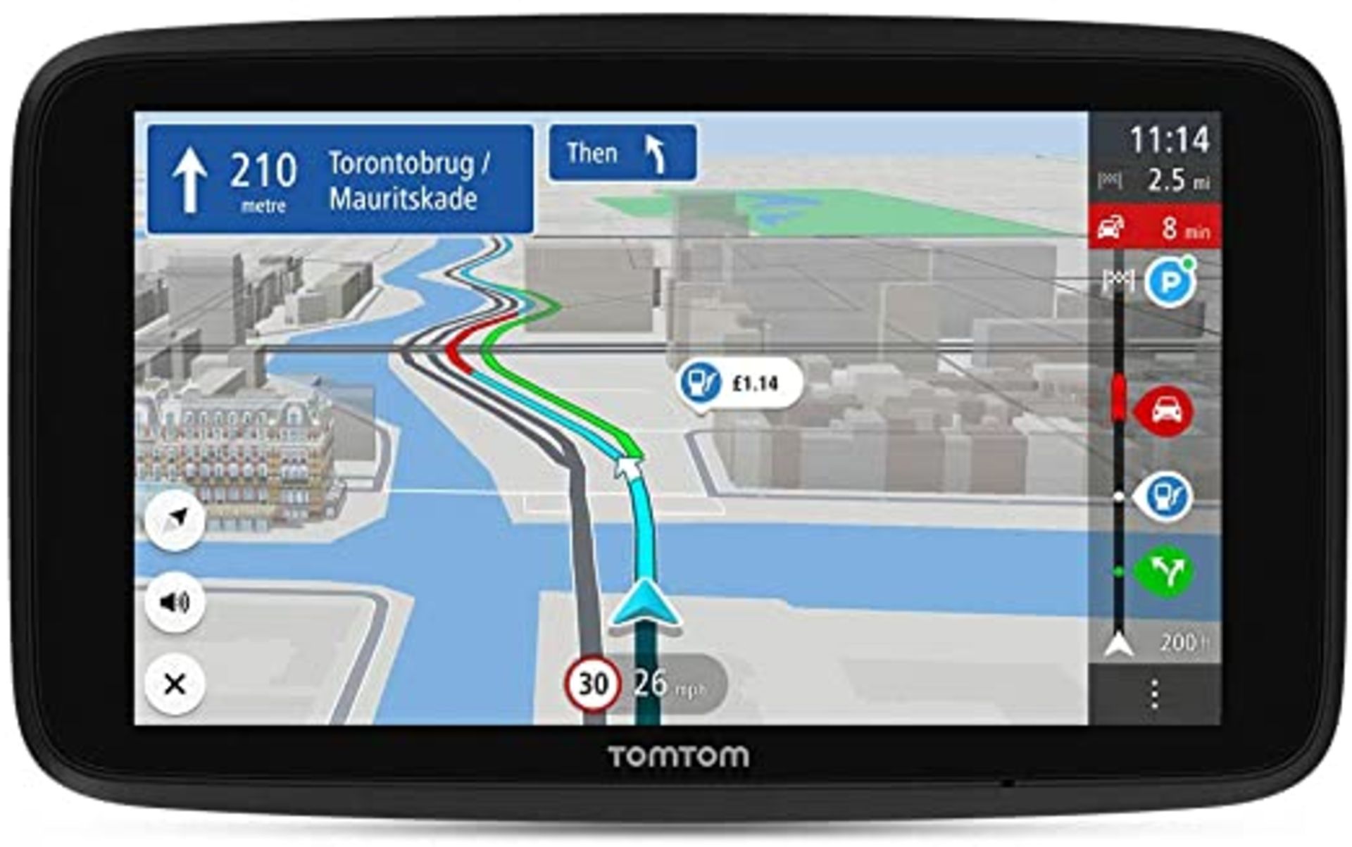 RRP -£279.00 TomTom Car Sat Nav GO Discover, 6 Inch, with Traffic Congestion and
