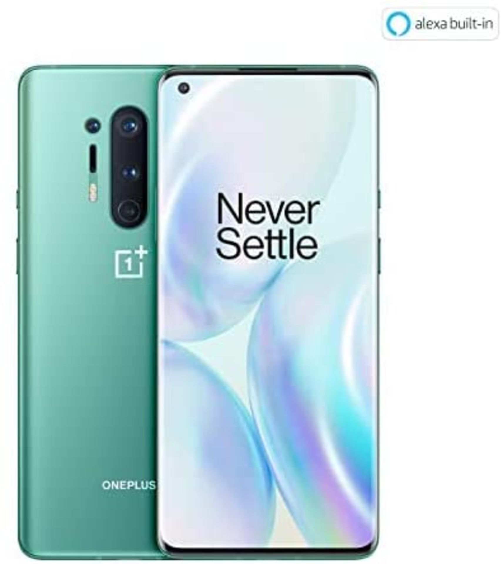 RRP - £799.00 OnePlus 8 5G 12GB RAM 256GB UK SIM-Free Smartphone - Glacial Green - Image 4 of 4