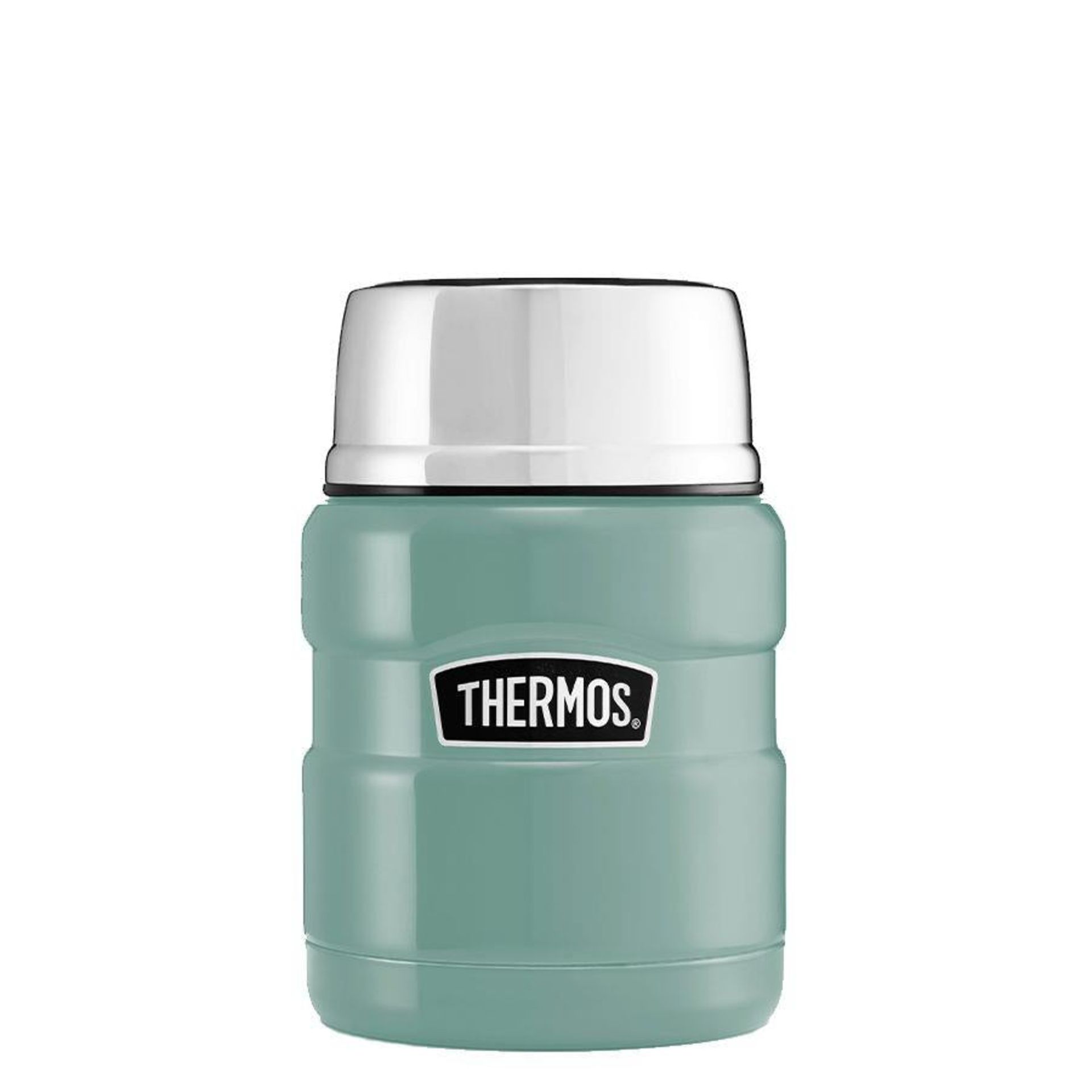 RRP -£20.00 Thermos GTB Stainless King Food Flask 470ml Duck Egg
