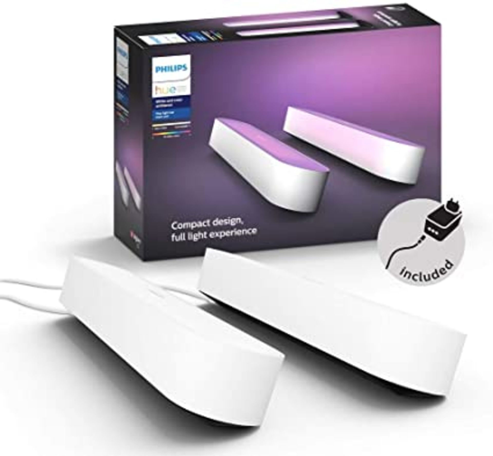 RRP -£89.99 Philips Hue Play White and Colour Ambiance Smart Light