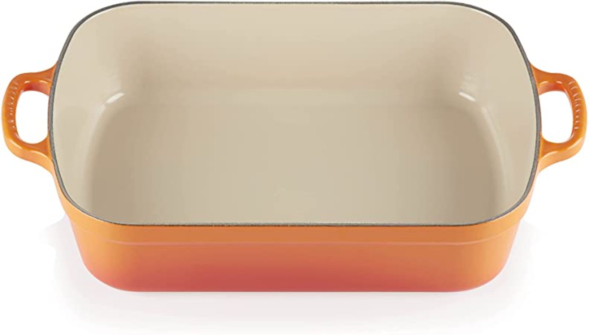 RRP -£164.00 Le Creuset Signature Enamelled Cast Iron Rectangular Roasting Dish