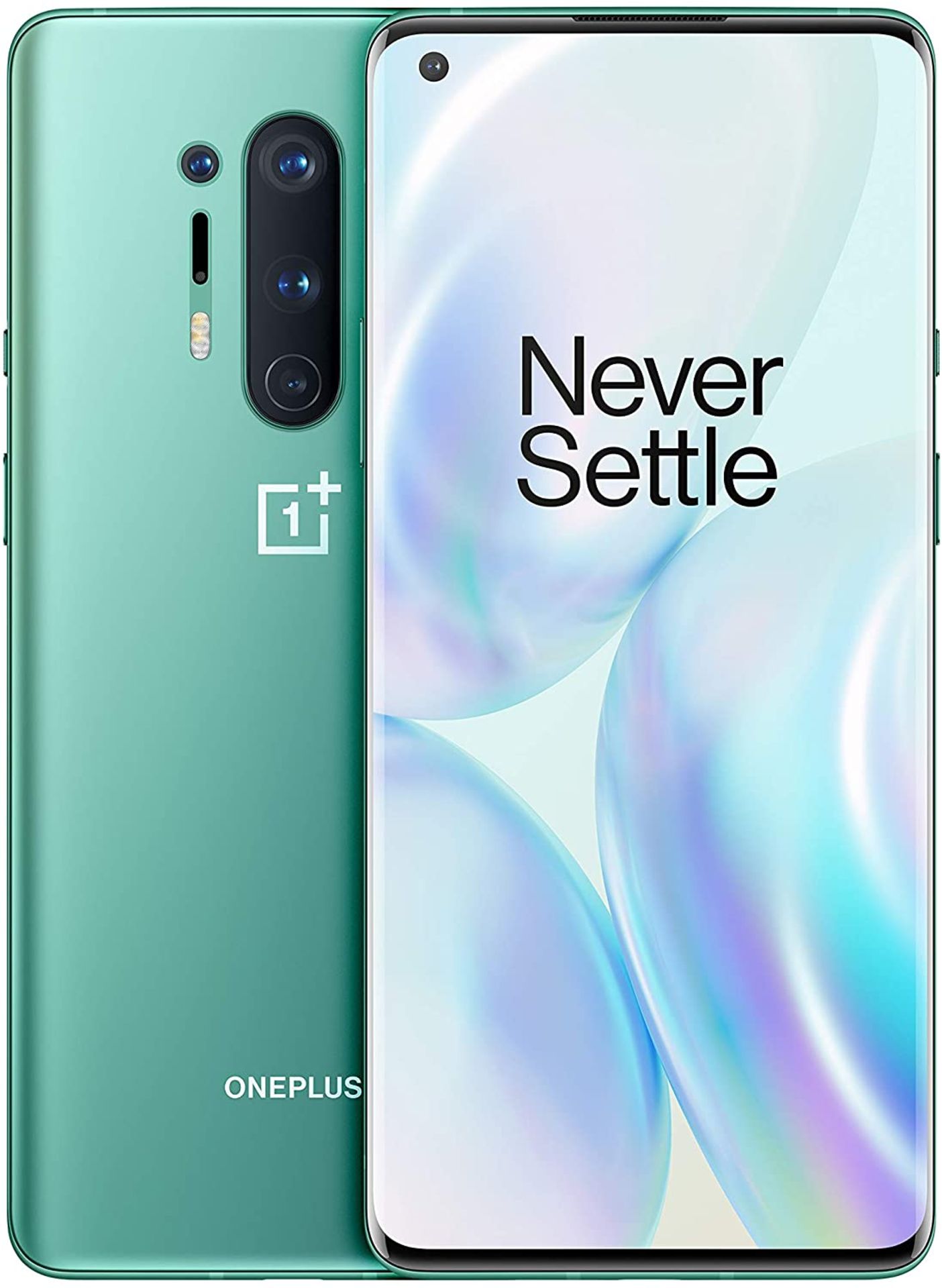 RRP - £799.00 OnePlus 8 5G 12GB RAM 256GB UK SIM-Free Smartphone - Glacial Green