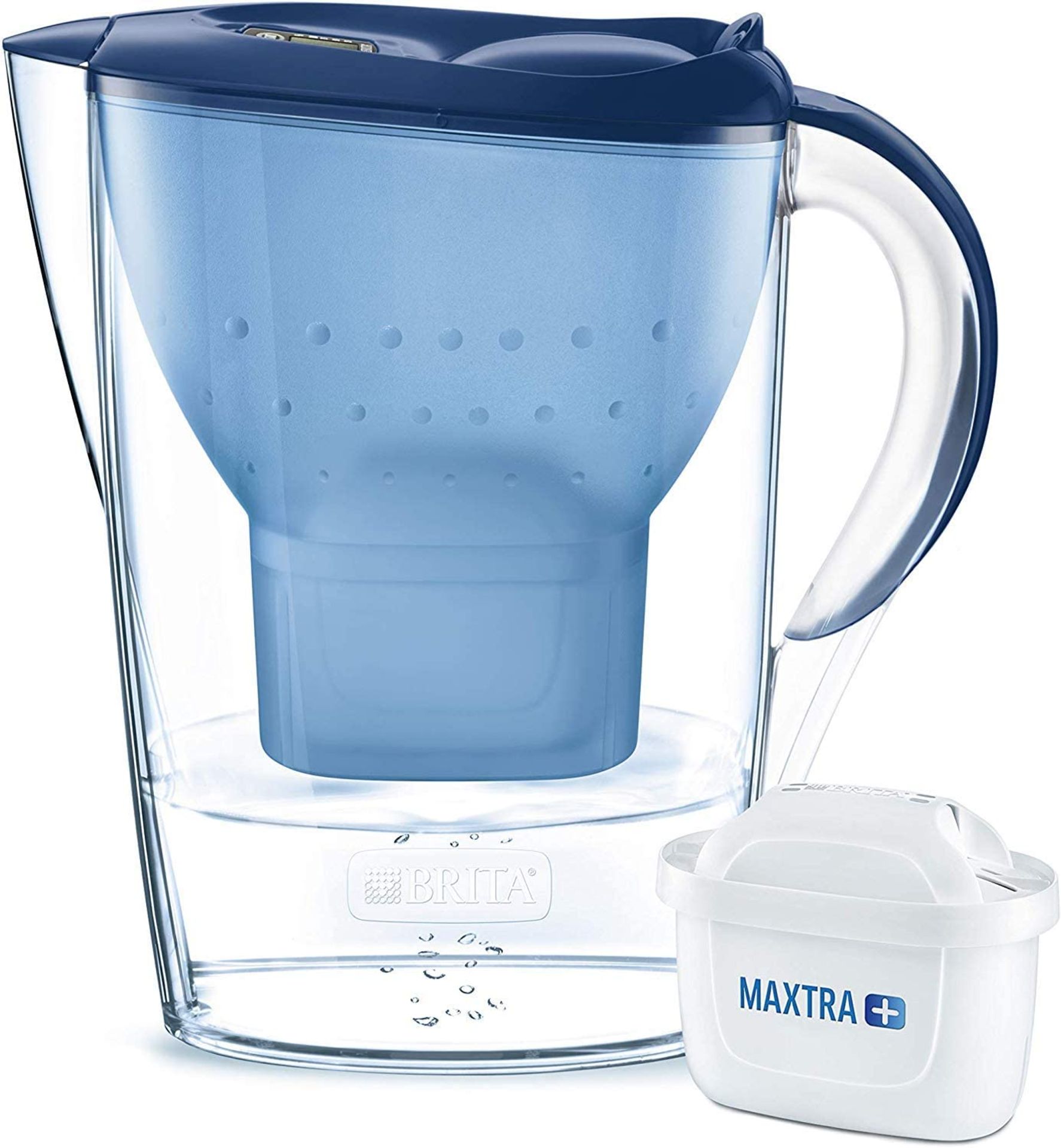 RRP - £16.00 BRITA Marella fridge water filter jug for reduction of chlorine
