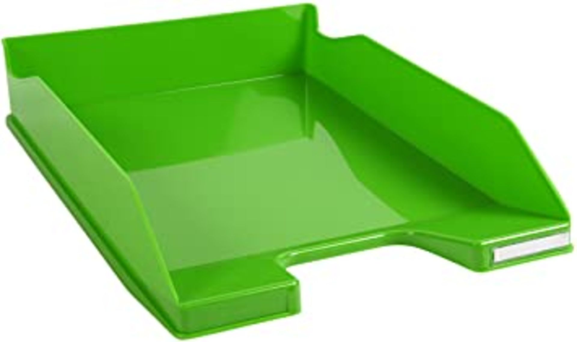 RRP - £3.68 Exacompta Iderama Letter Tray Combo Midi - Apple Green Glossy