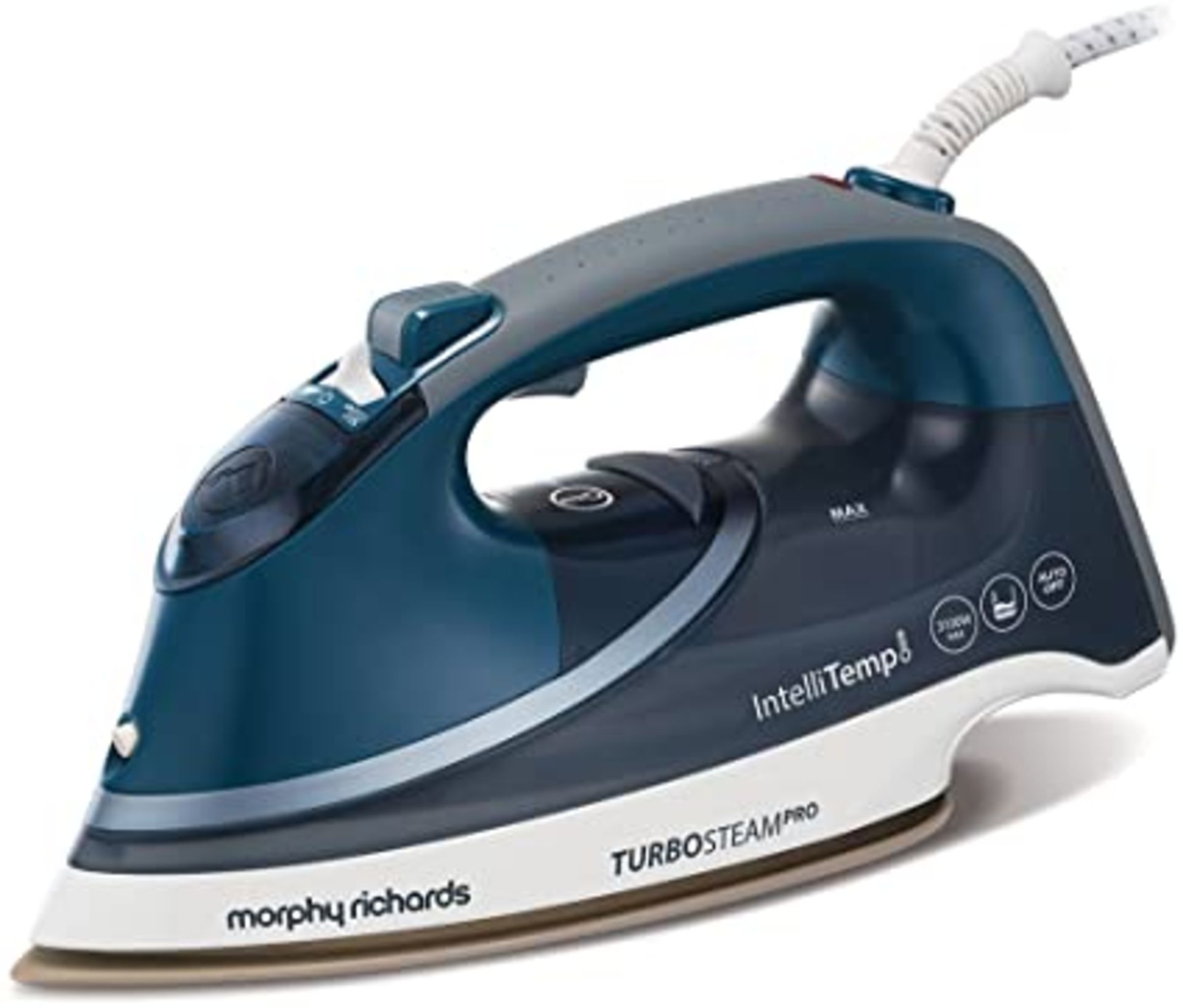 RRP - £46.89 Morphy Richards Steam Iron 303131 Turbosteam Pro