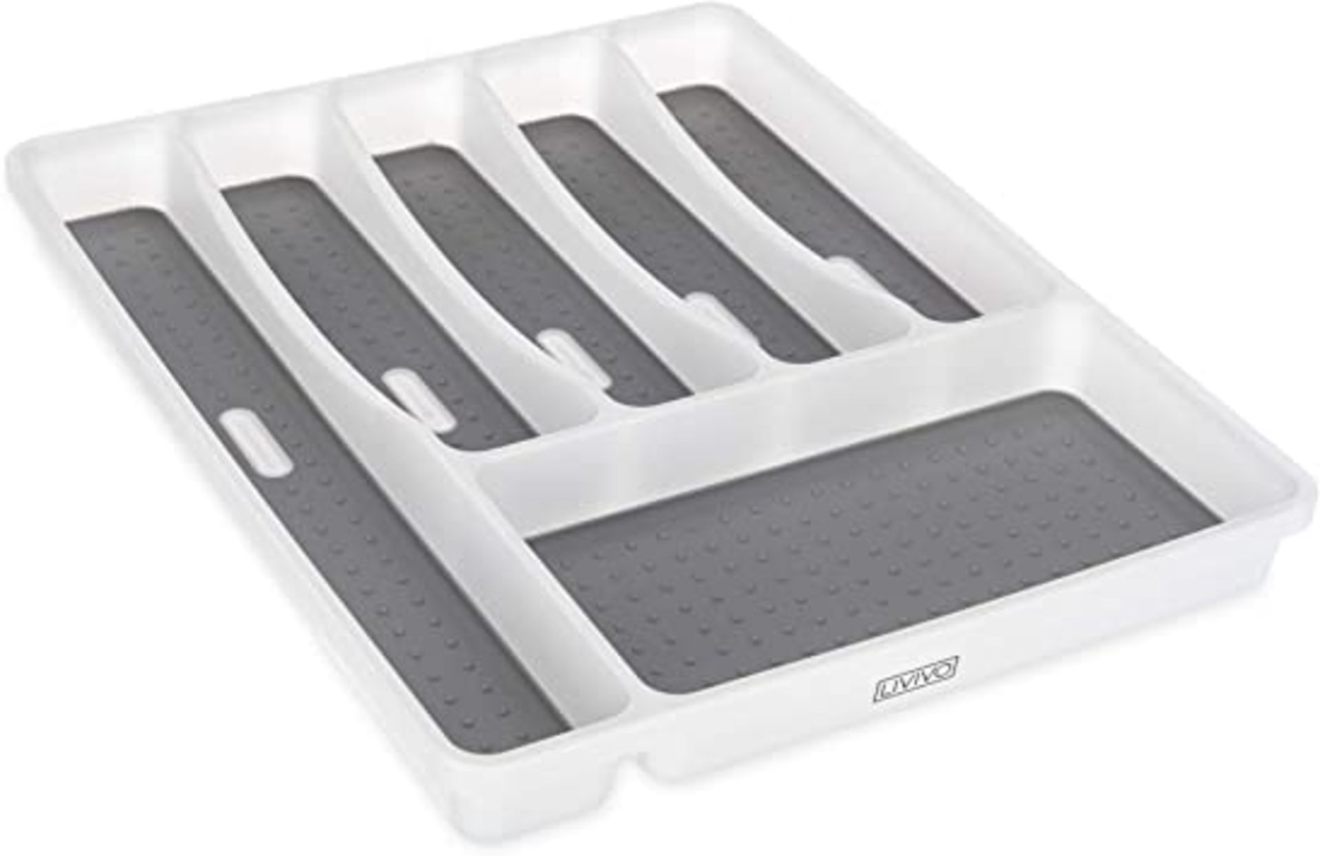 RRP - £11.99 Almineez 6 Compartment Cutlery Tray Kitchen Drawer Organiser