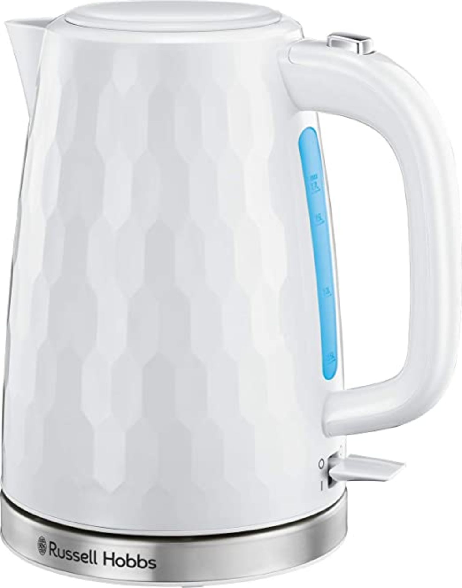 RRP -£22.00 Russell Hobbs 26050 Cordless Electric Kettle - Contemporary Honeycomb