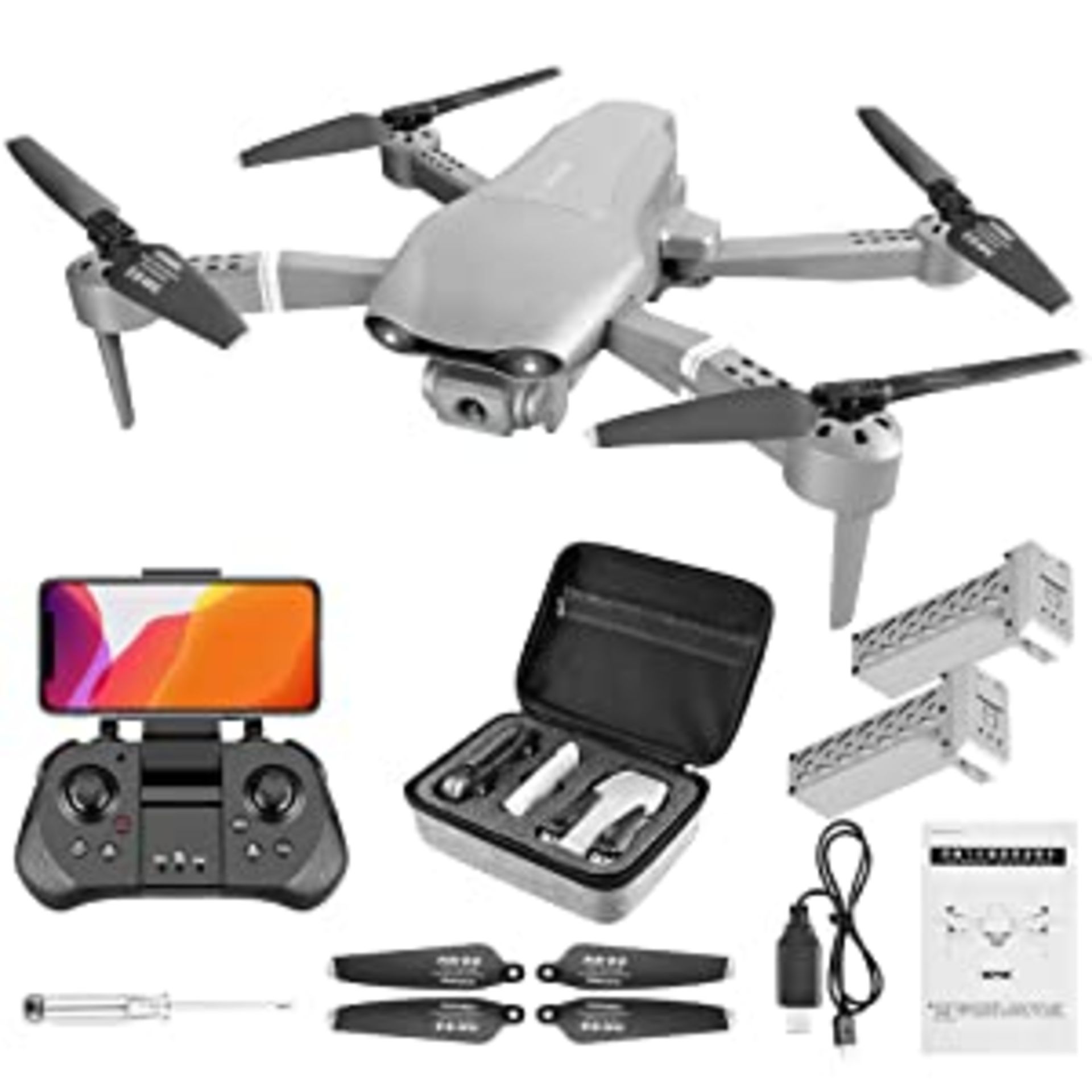 RRP - £115.48 4DRC F3 GPS Drone with 4K Camera for Adults, RC Quadcopter With 5G FPV Live Video for