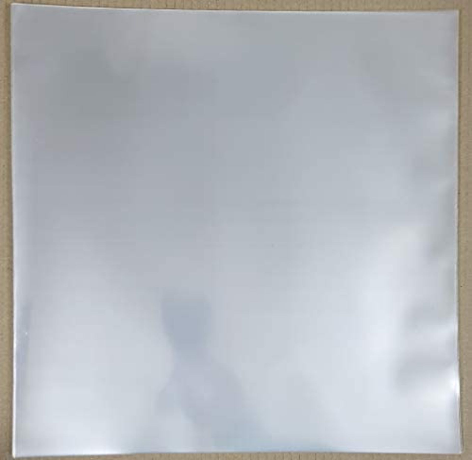 RRP - £9.25 12" inch Vinyl Record Sleeves 100 Micron SUPER CLEAR Snug Fit Pack of 50