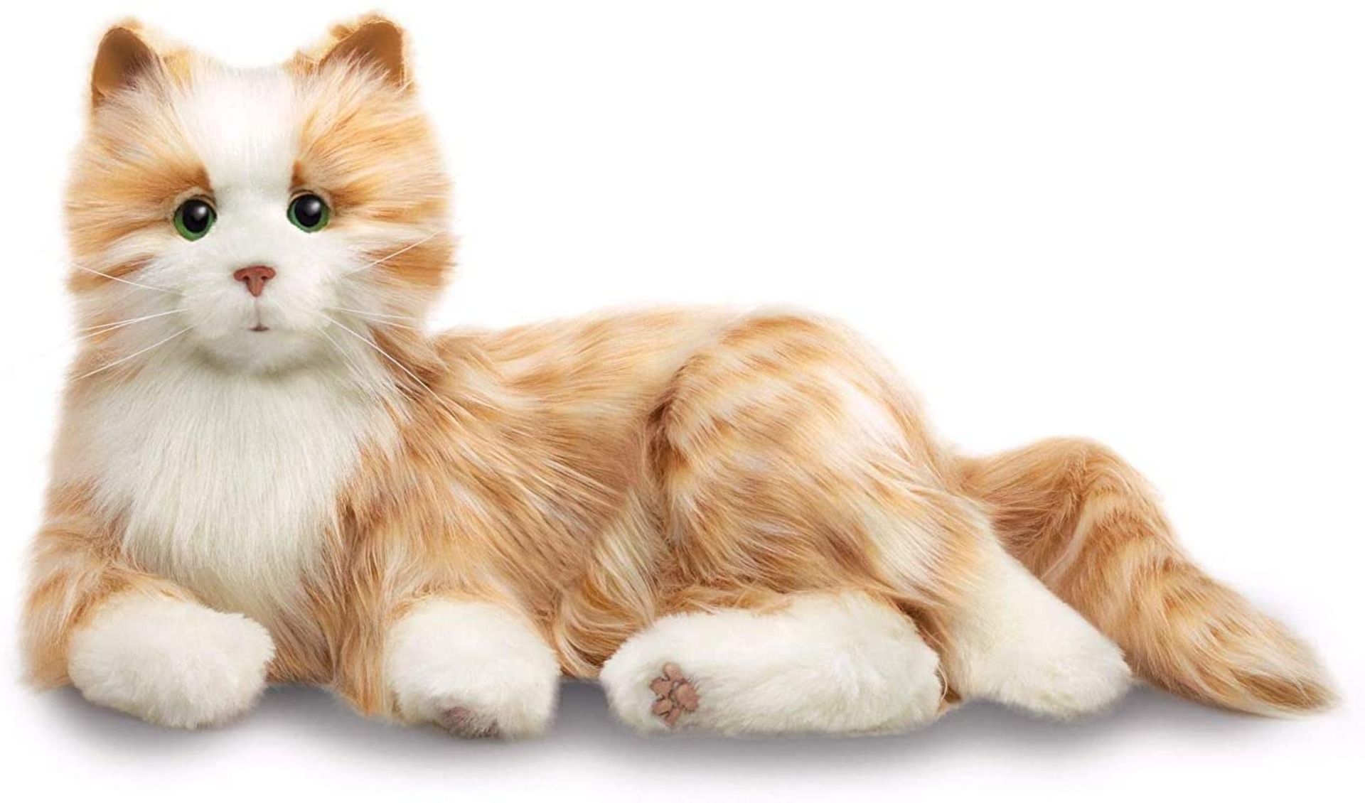 RRP - £142.74 JOY FOR ALL Ageless Innovation | Companion Pets | Orange Tabby Cat | Lifelike & Realis