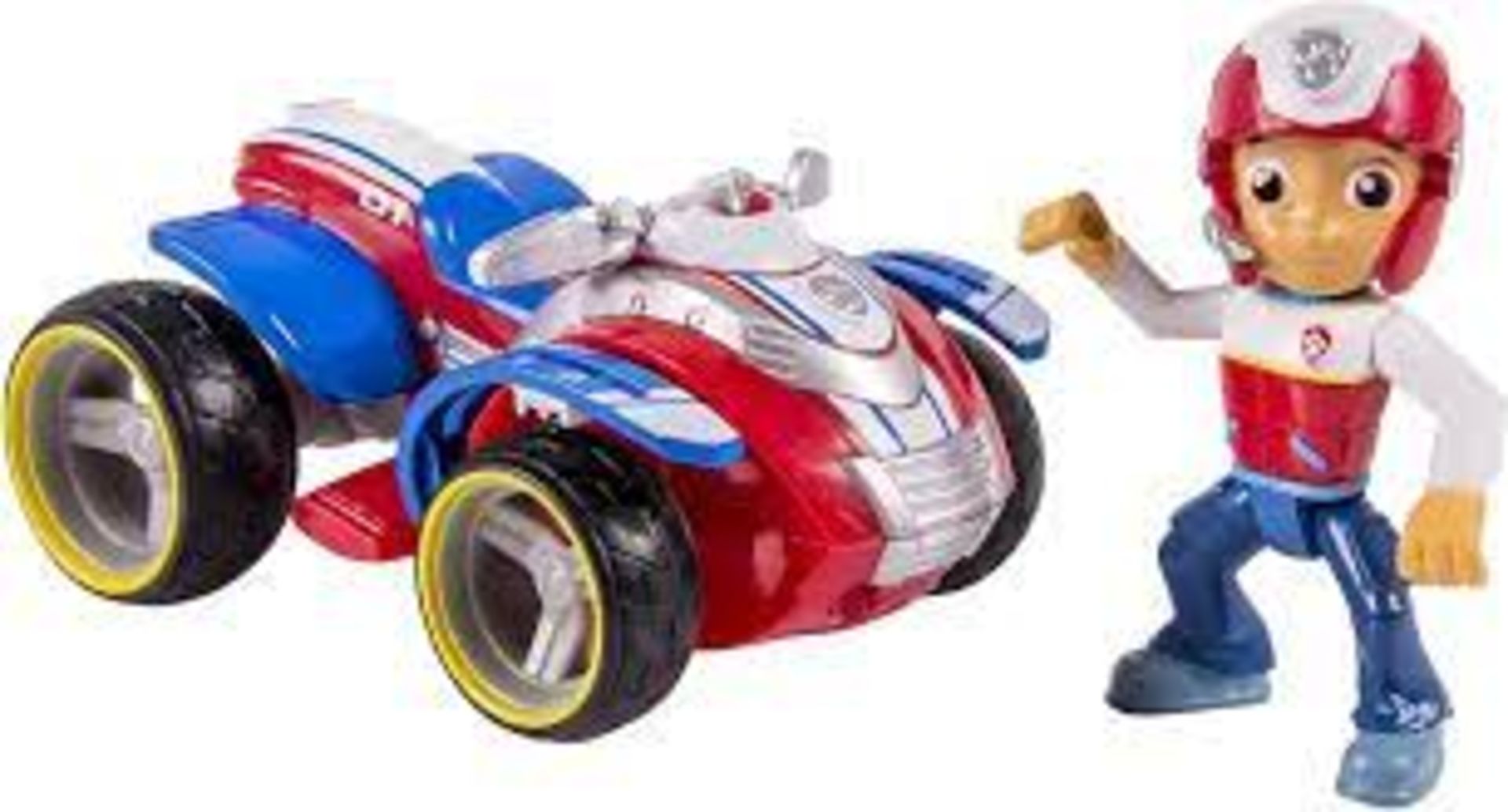 RRP - £11.99 PAW Patrol Ryders Rescue ATV Vehicle with Collectible Figure, for Kids Aged 3 and up