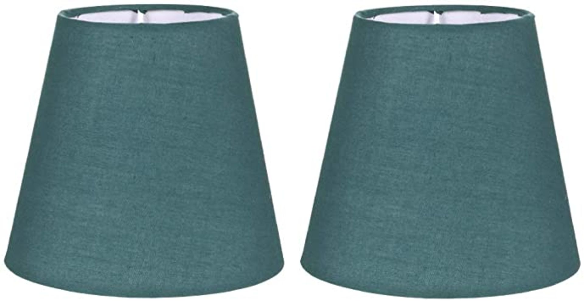 RRP - £13.39 Balacoo 2pcs Cloth Lamp Shades Medium Lamp Shade Fabric Lamp Shade Fabric Light Shades