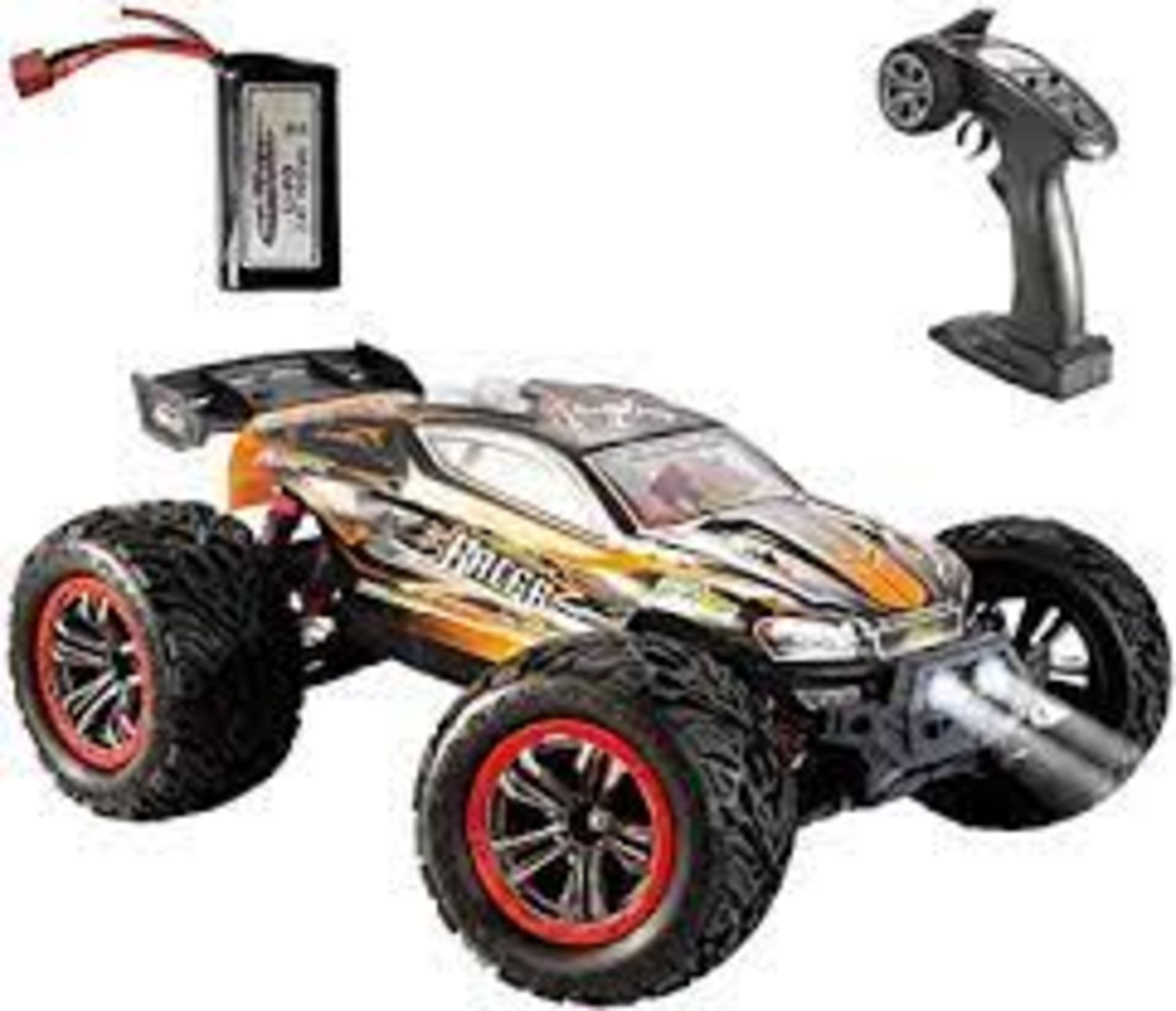 RRP - £89.91 VATOS Remote Control Car | Upgraded 46km/h High Speed RC Car 4WD Off-Road Monster Truck