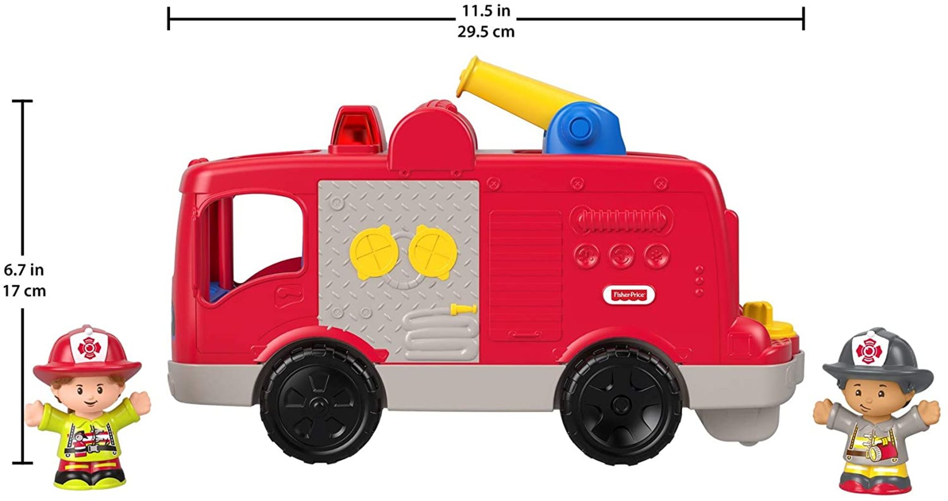 RRP - £10.78 Fisher-Price FPV29 Helping Others Fire Truck Toy