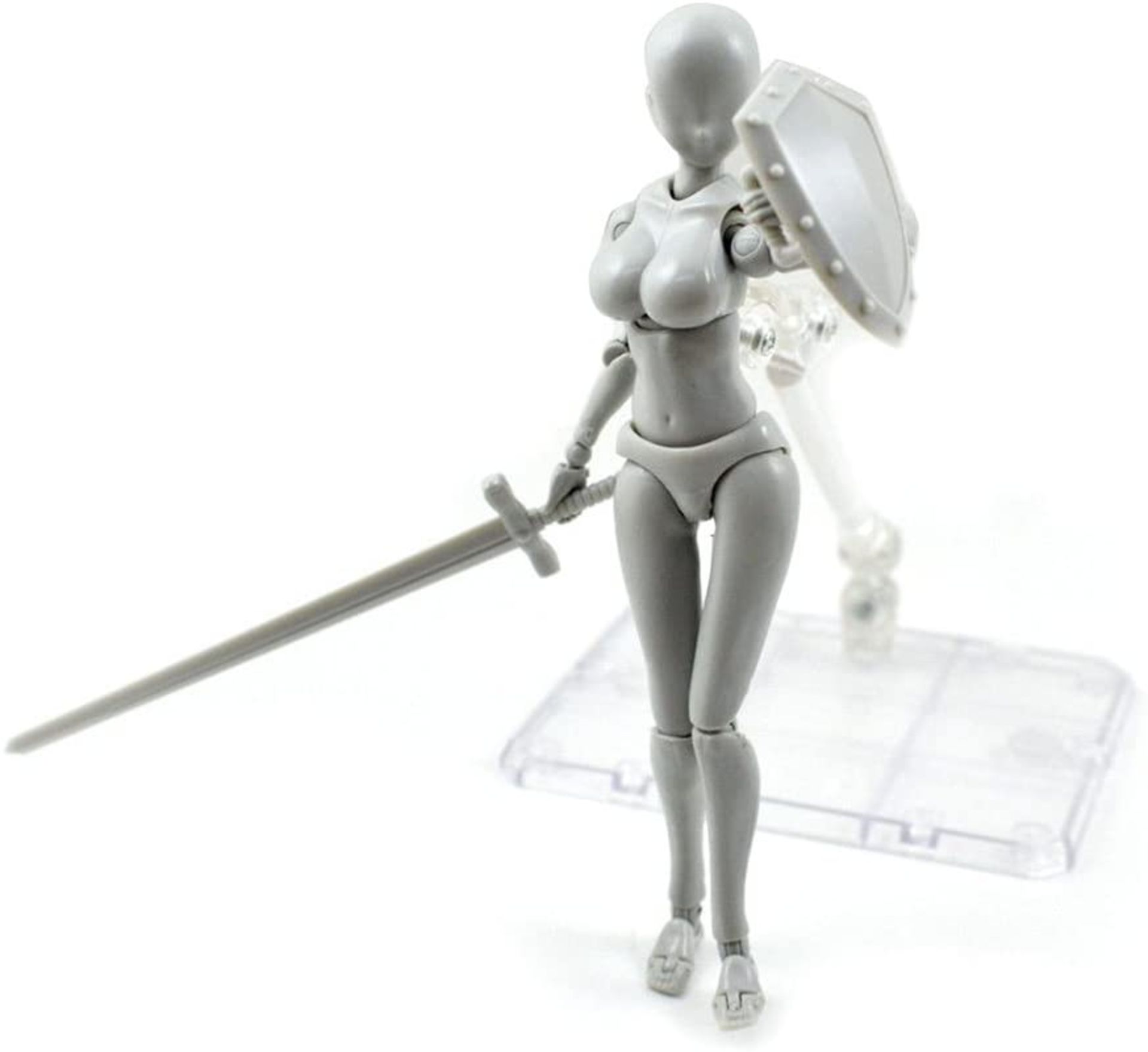 RRP - £10.69 Starall ertetre Action Man Figure Model 2.0 Body Kun Doll PVC Body-Chan Male Female Act