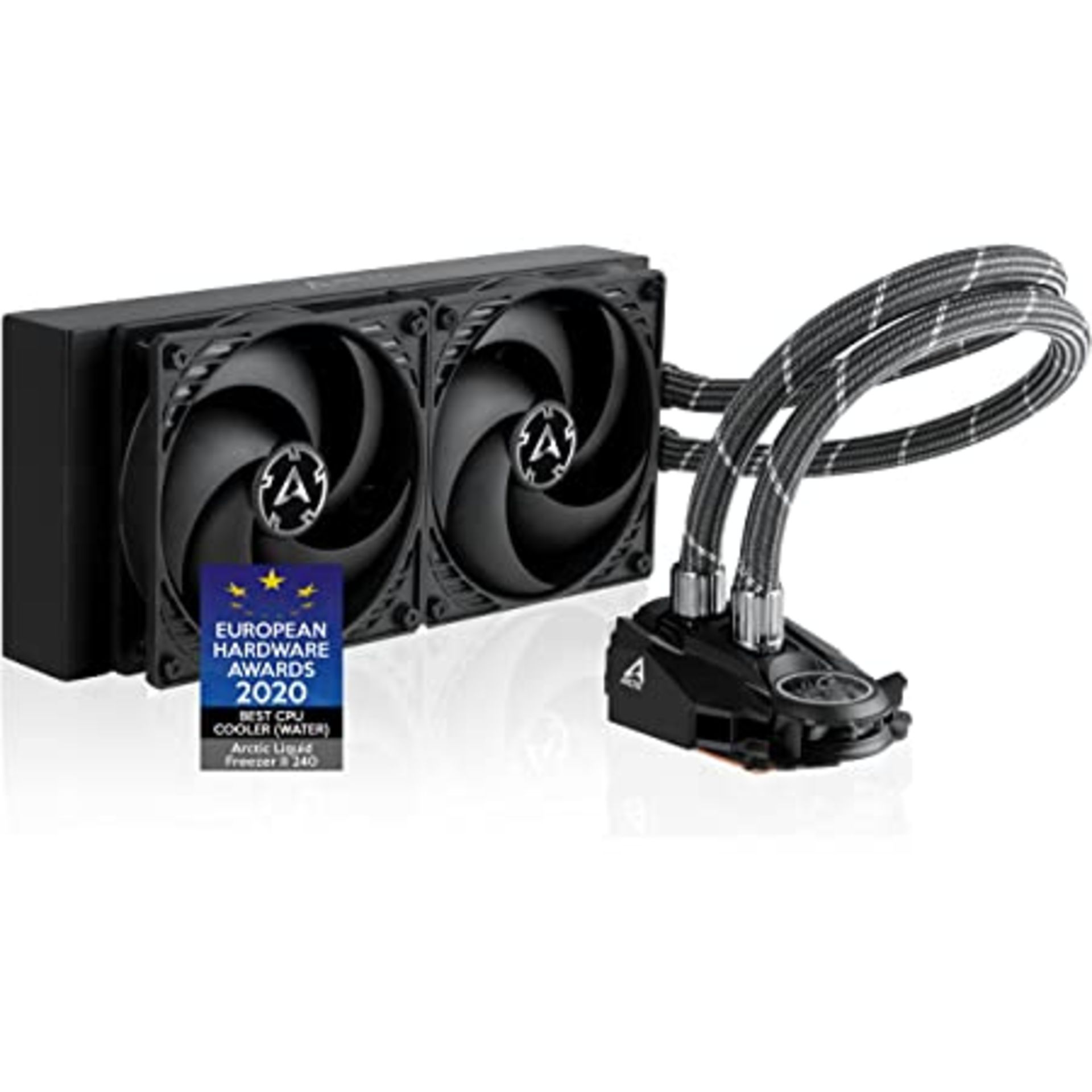 RRP - £69.31 ARCTIC Liquid Freezer II 240 - Multi Compatible All-in-One CPU AIO Water Cooler, Compat - Image 2 of 2