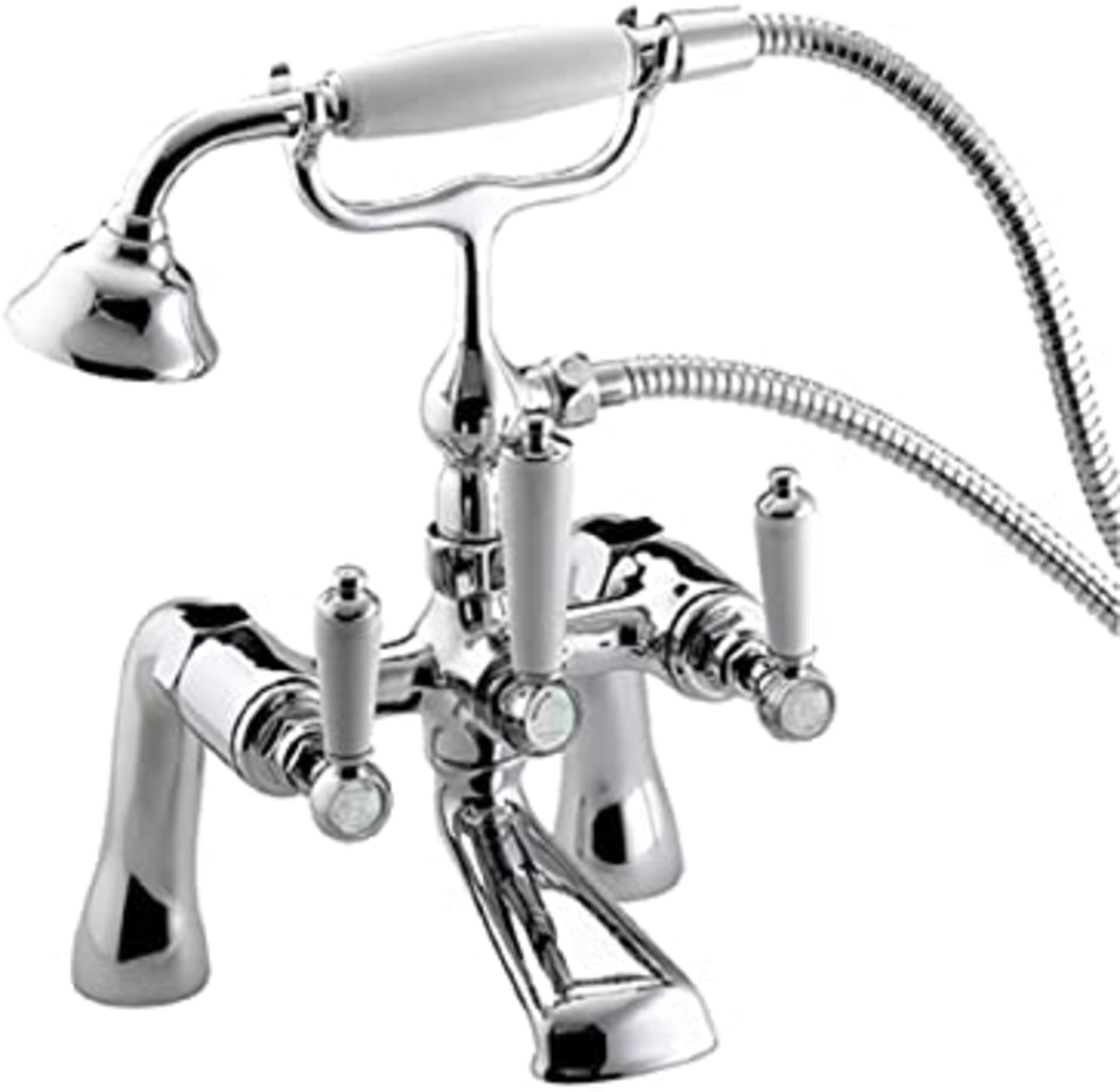 RRP - £207.31 Bristan RS2 BSM C Renaissance Bath Shower Mixer Bathroom Tap, Chrome - Image 2 of 2