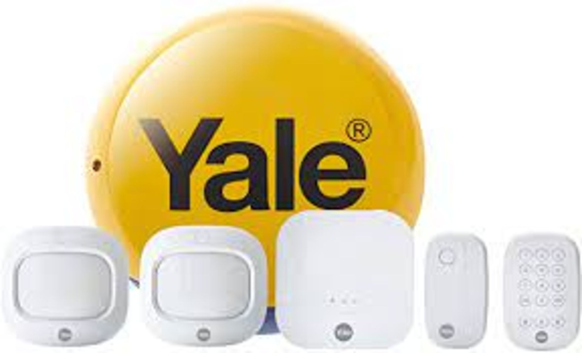 RRP - £249.00 Yale IA-320 Sync Smart Home Alarm, White