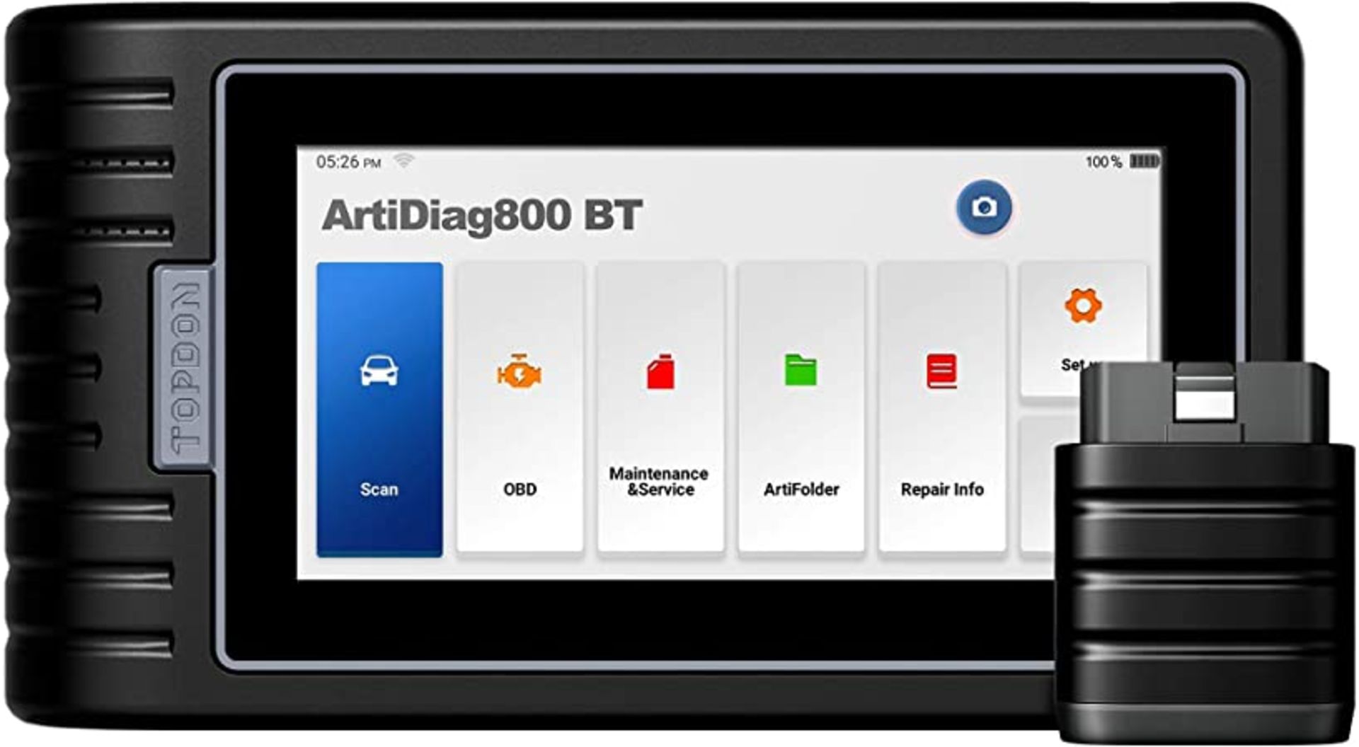 RRP - £386.64 TOPDON ArtiDiag800BT Car Diagnostic Tool, All Systems Scan Tool with 28 Maintece Servi