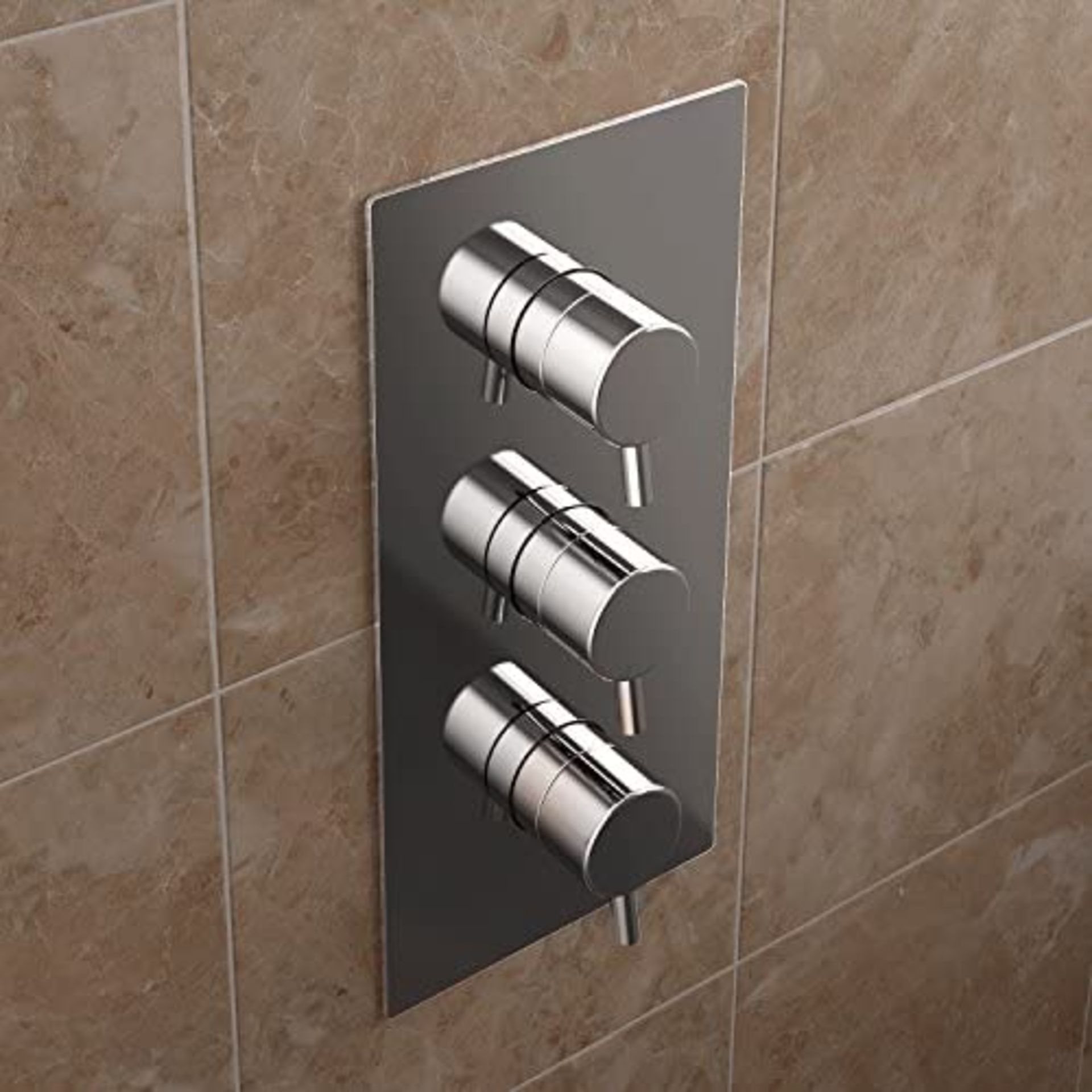 RRP - £259.98 Bristan PM2 SHC3STP C Prism Recessed Thermostatic Dual Control Shower Valve with Two I - Image 2 of 2