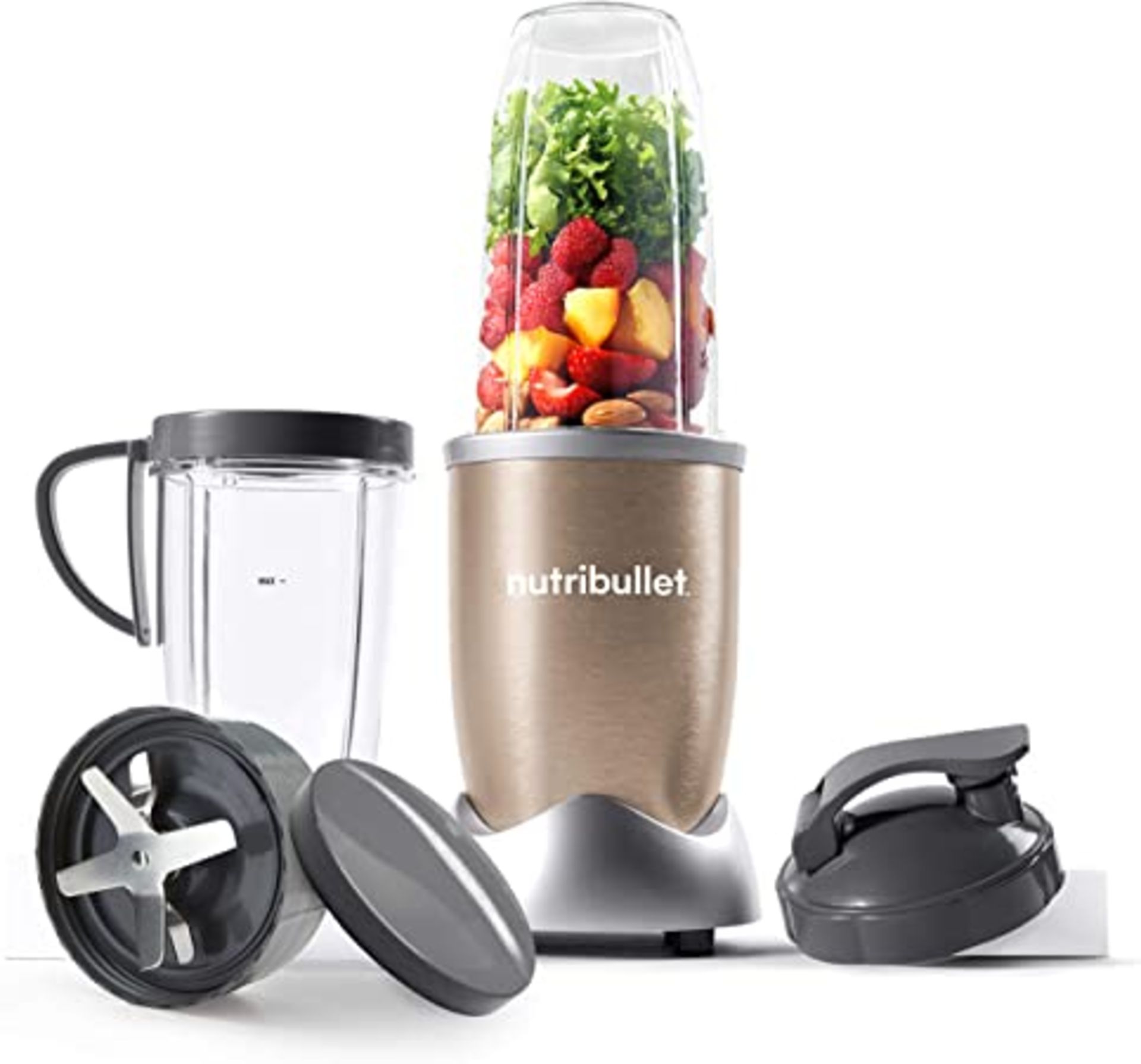 RRP -£89.99 NutriBullet NBLP9 900W Blender Champagne