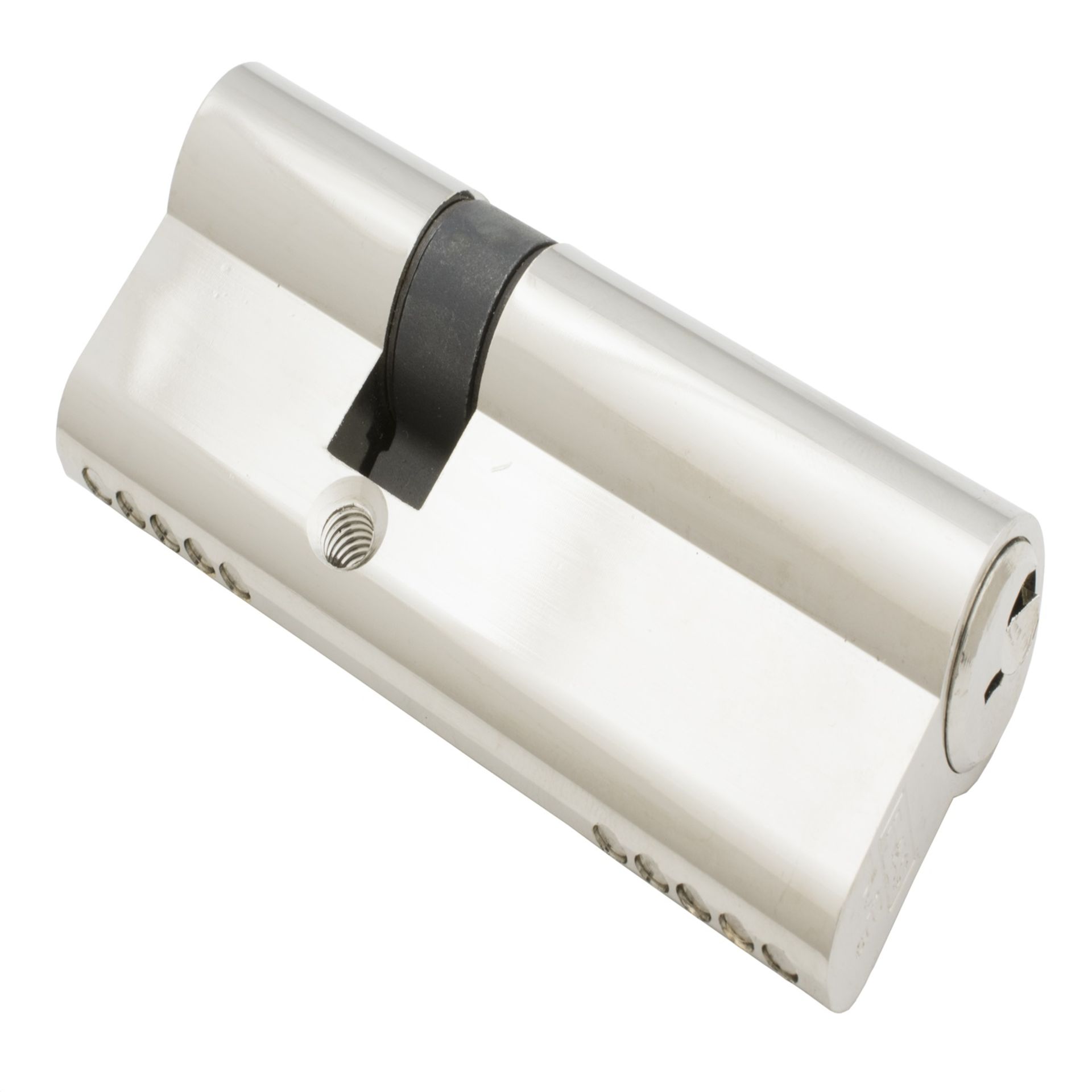 RRP-£5 Carlisle Brass CYE7123050NP Economy Double Offset Euro Cylinder 30/50 Nickel, Silver