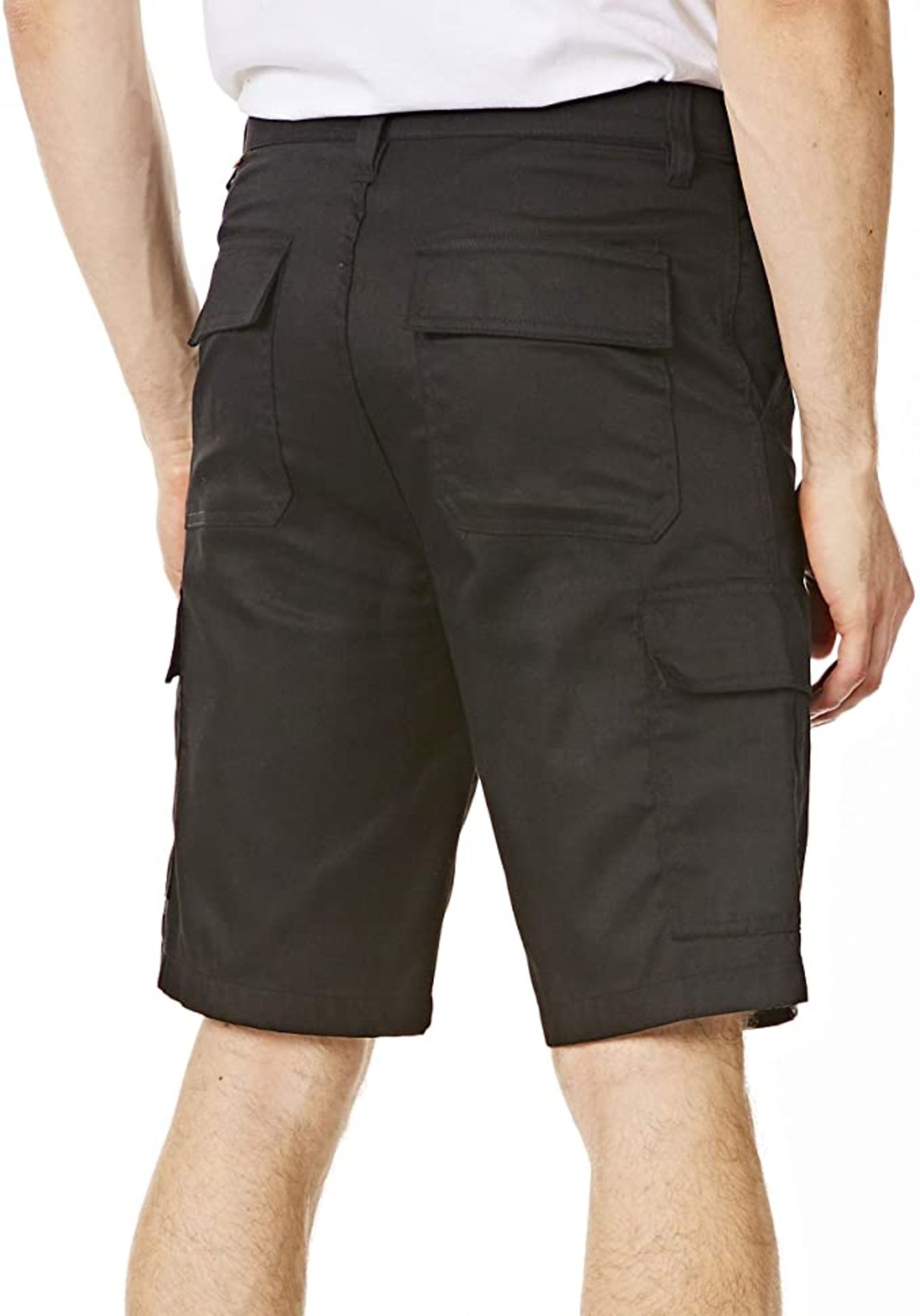 RRP-£13 Iron Mountain IMSHO226 Mens Work Cargo General Workwear Shorts, Black, Size 40" Waist,IMSHO2
