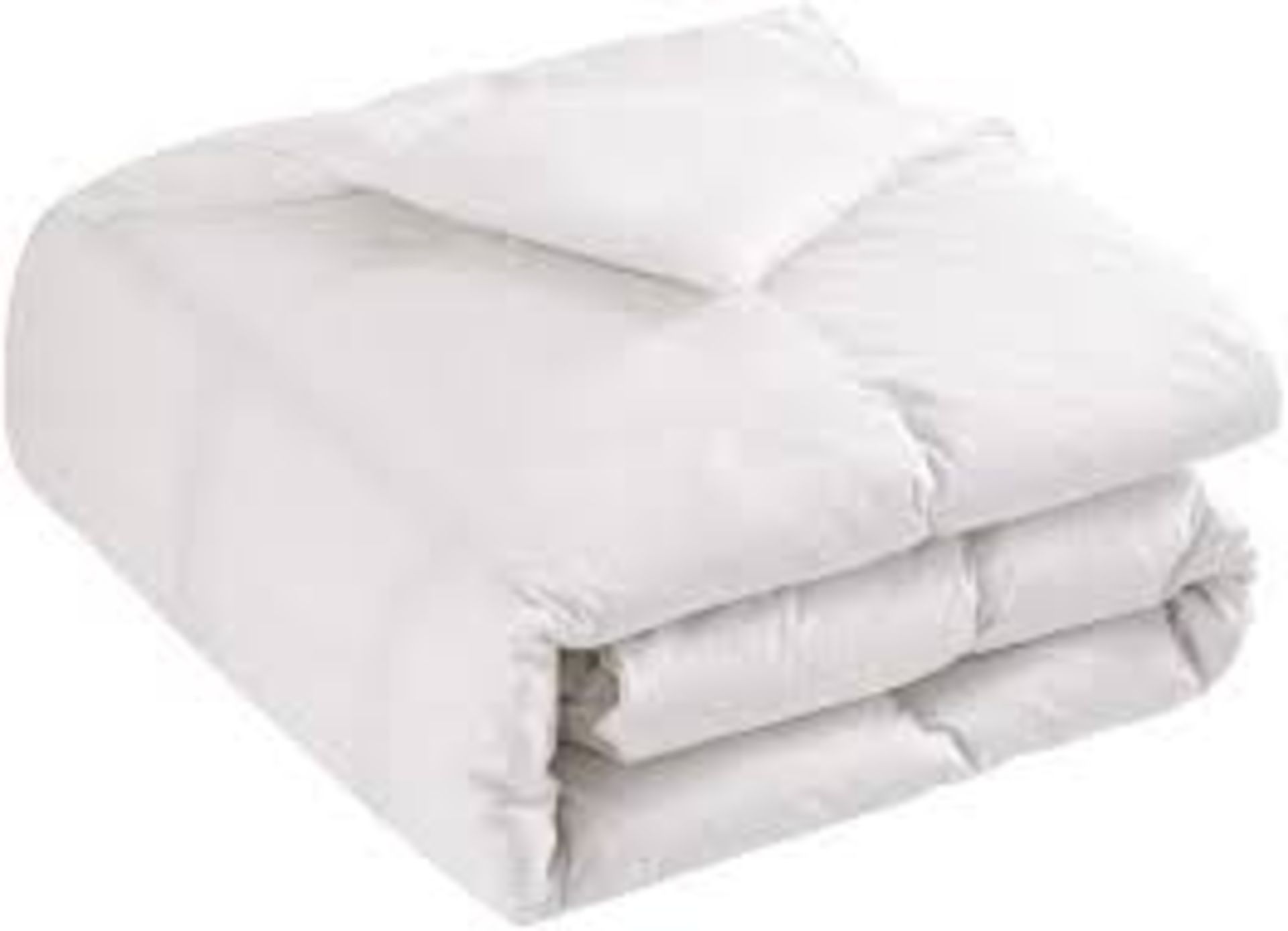 RRP -£68.55 Downcy - White Goose Feather and Down Duvet, 12 Tog, Double Size, 10