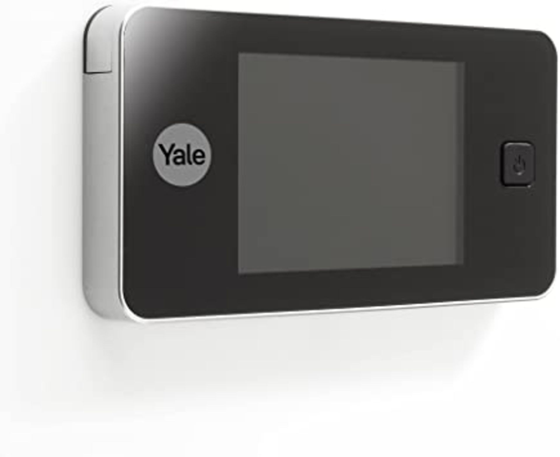 RRP-£60 Yale 45-0500-1432-00-6011 Digitaler TÃ¼rspion, wetterfest, 110Â°-Winkel, LCD-Bildschirm, Liv