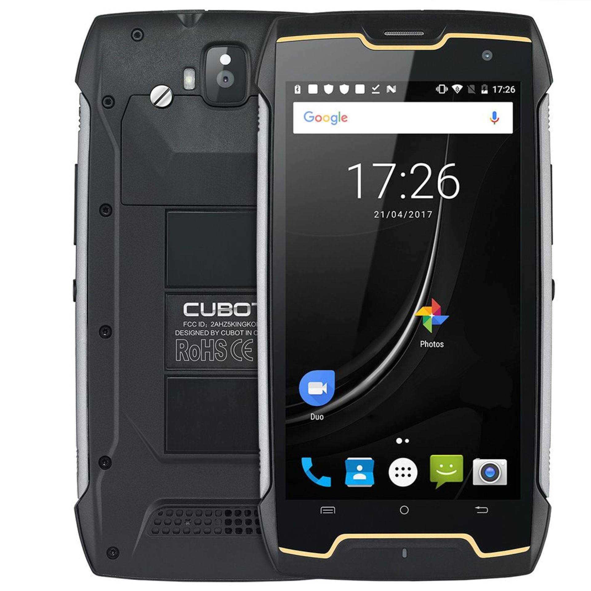 RRP-£70 CUBOT King Kong Smartphone. Untested, product has not been checked and therefore its conditi