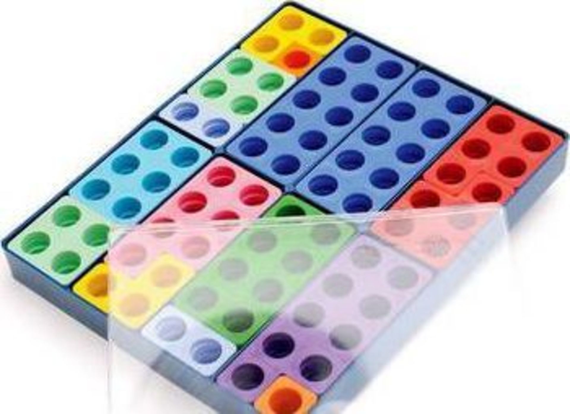 RRP-£52 Numicon: Box of 80 Numicon Shapes. Untested, product has not been checked and therefore its