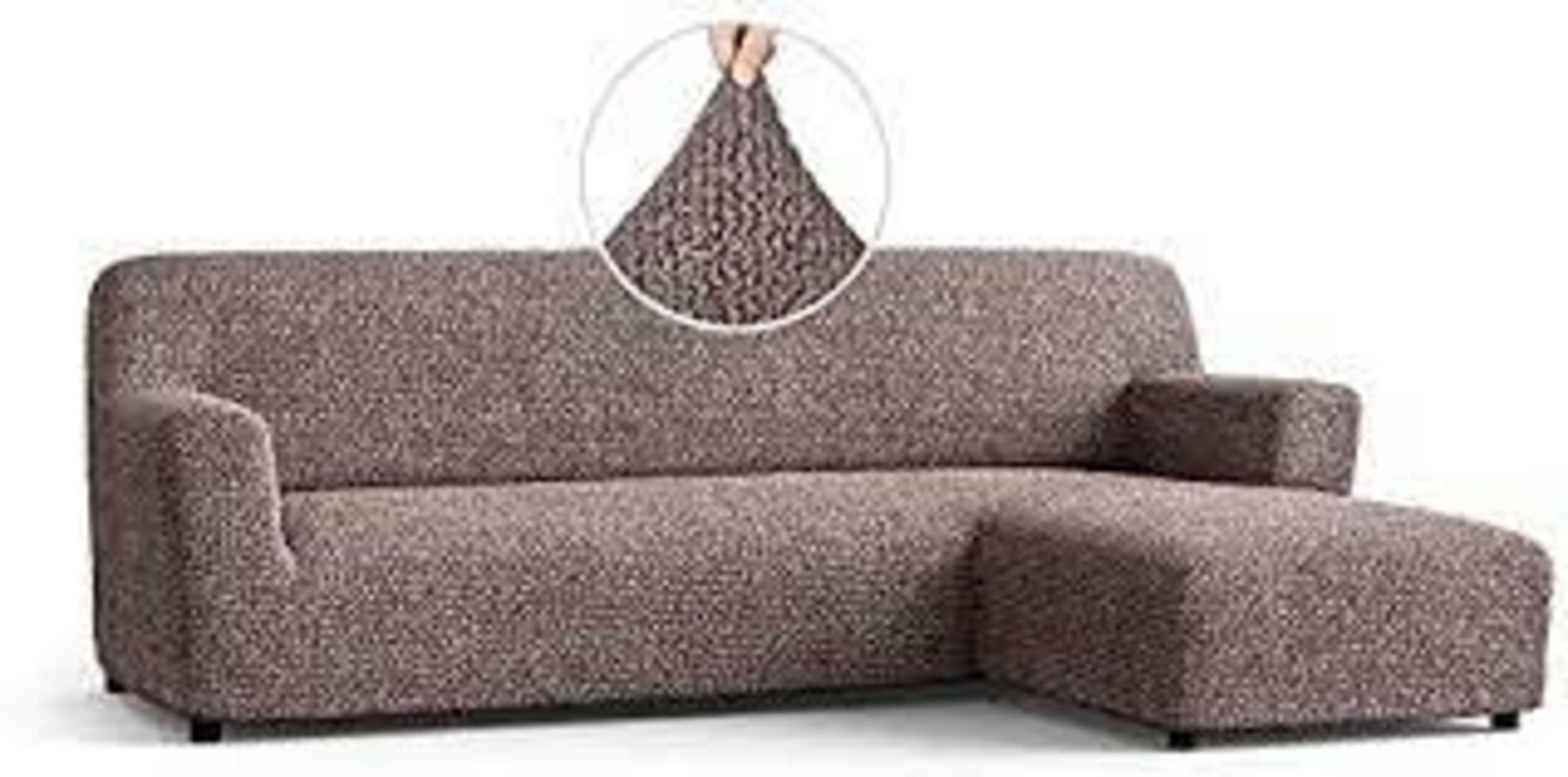 RRP - £133.16 Menotti L Shape Sofa Cover - Sectional Covers -