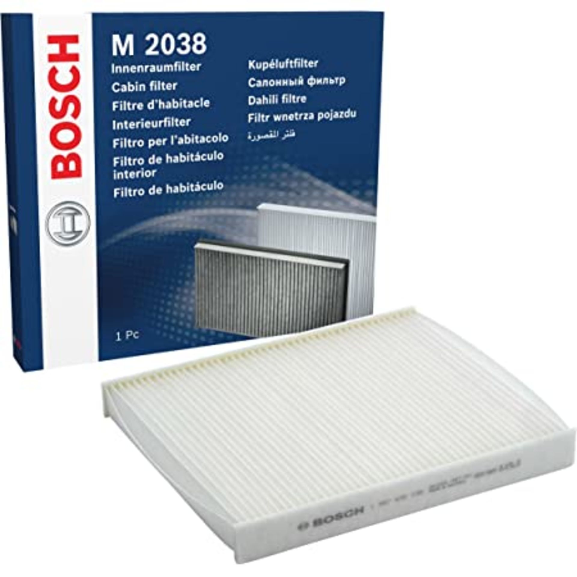 RRP-£10 Bosch M2038 - Cabin Filter Standard