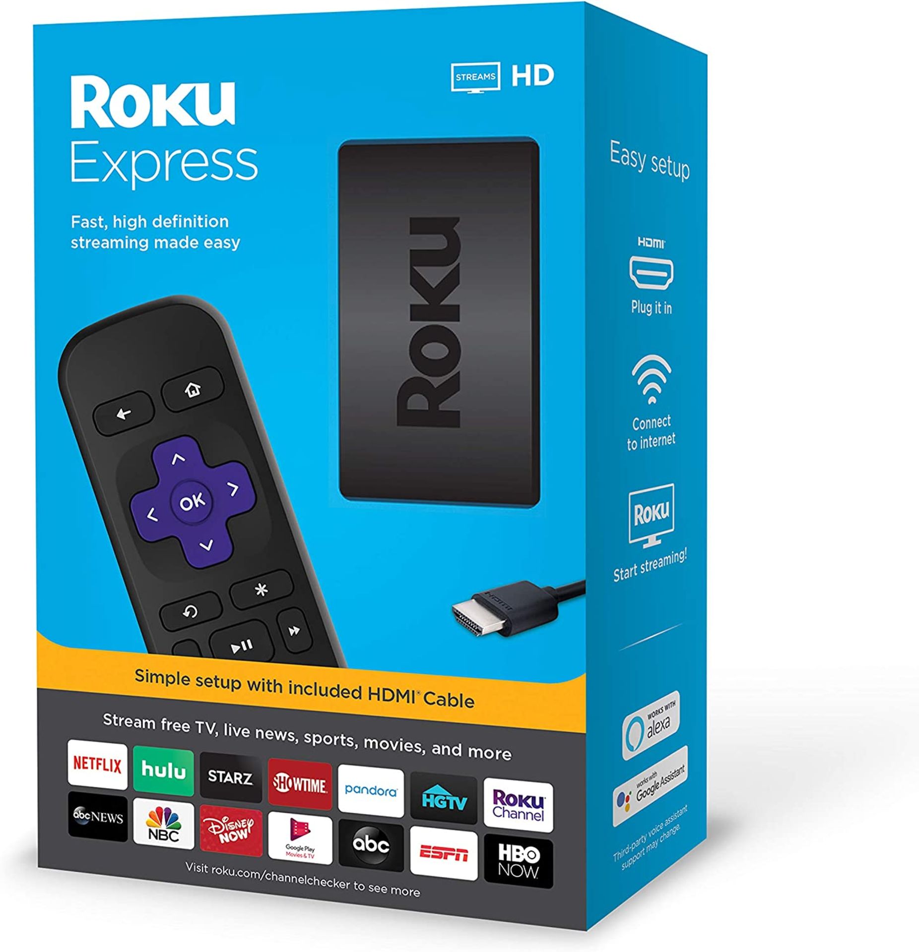 RRP-£20 Roku Express | HD Streaming Media Player