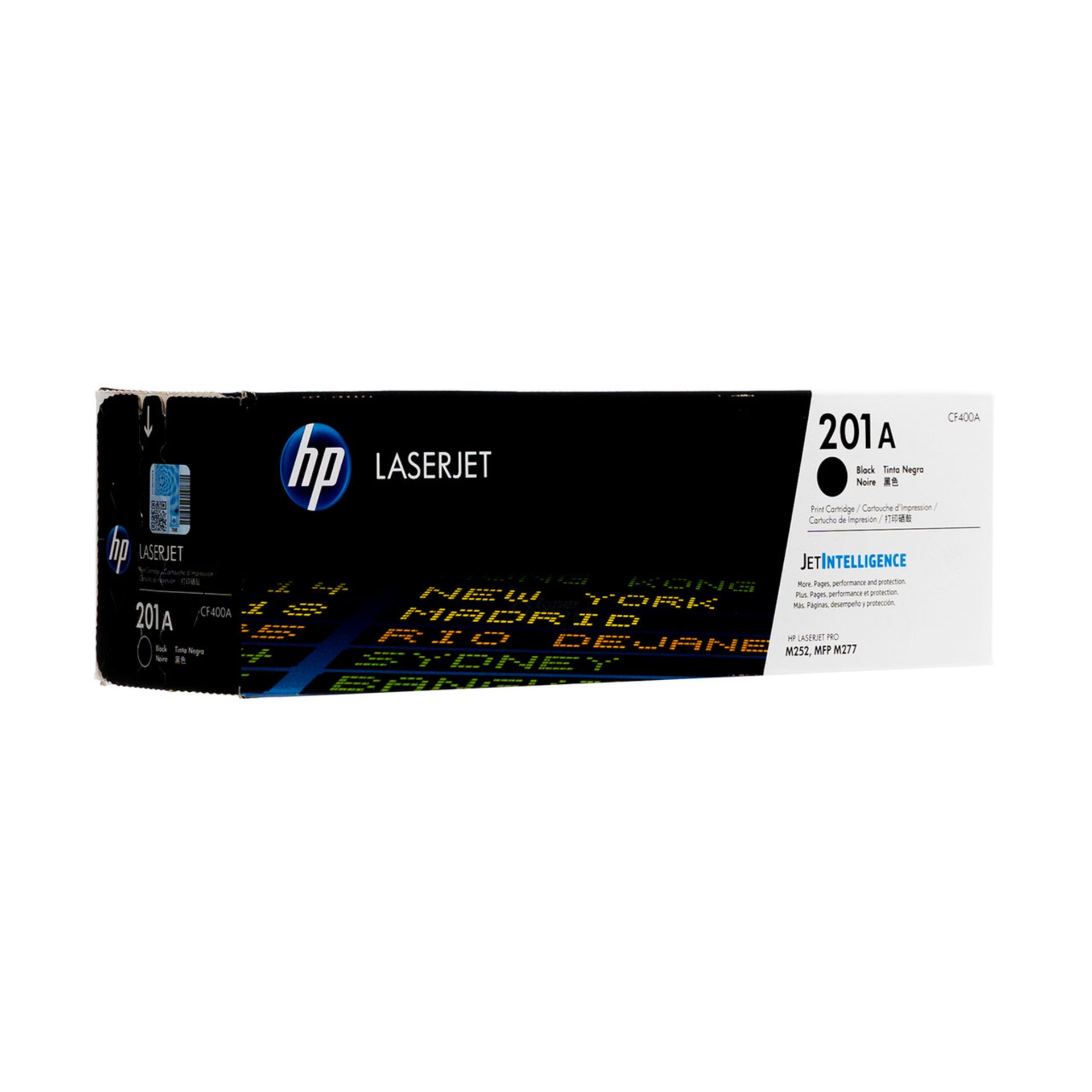 RRP-£63 HP CF400A 201A Original LaserJet Toner Cartridge, Black, Single Pack