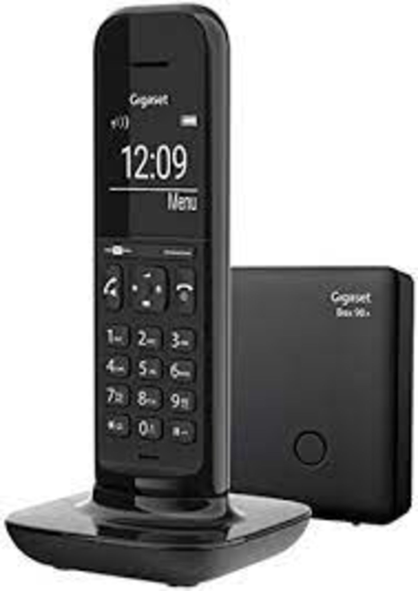 RRP-£66 HELLO Gigaset - Extra Slim Design Phones with Answer Machine to Connect Cordless at Home - N