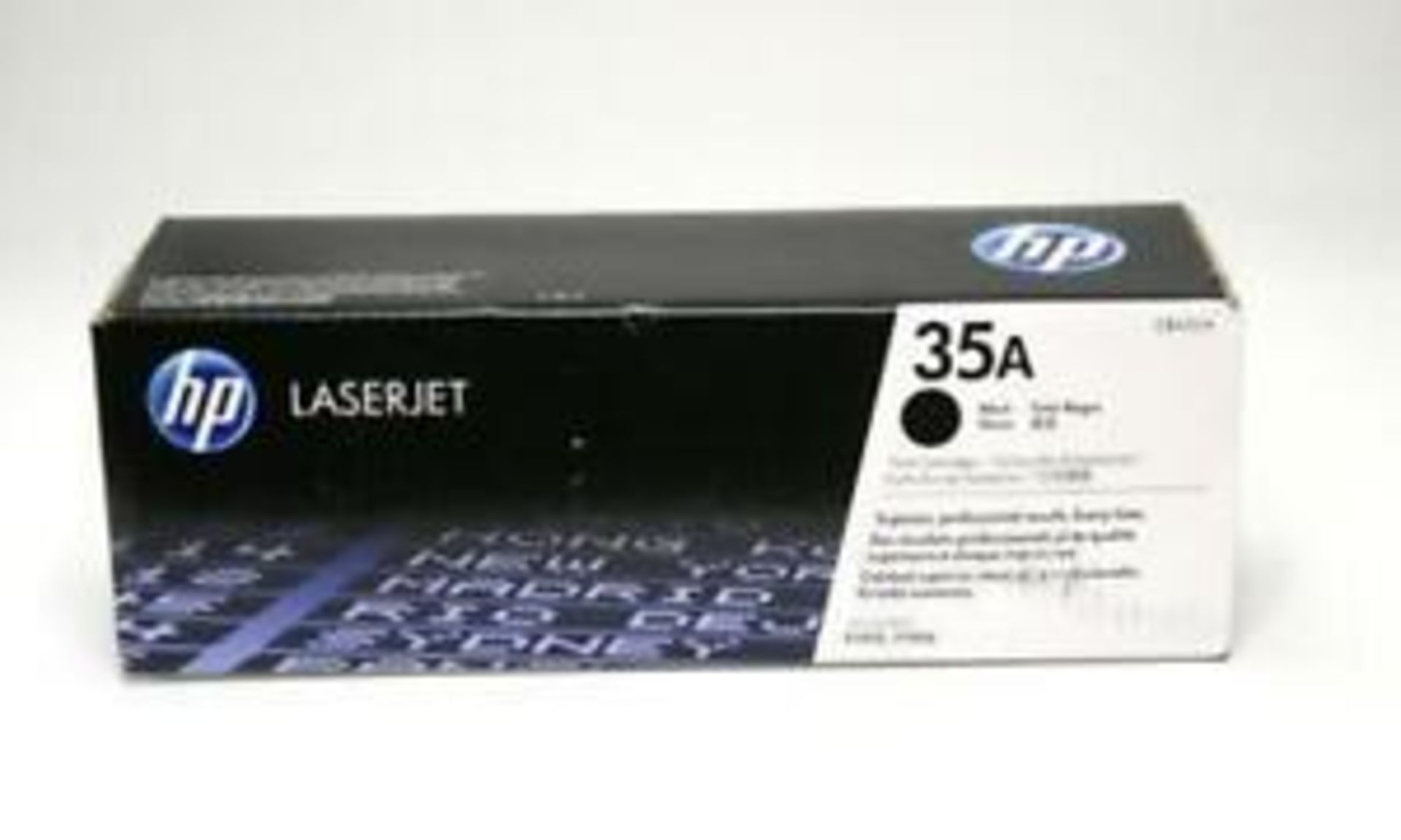 RRP-£71 HP 35A - CB435A - 1 x Black - Toner cartridge - For LaserJet P1005, P1006, P1007, P1008