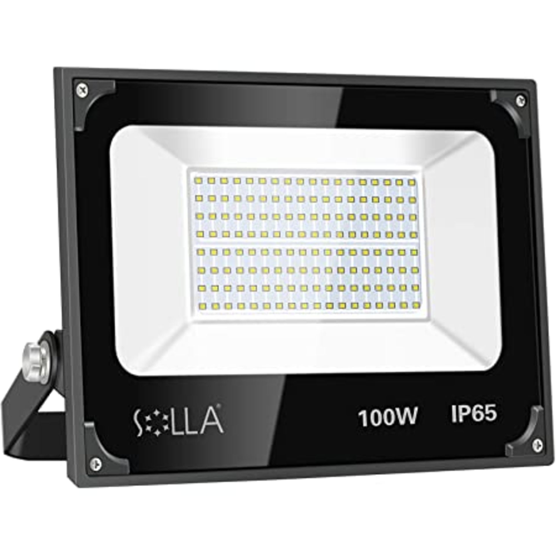 RRP-£21 100W Led Floodlight Outdoor, Super Bright 10000 Lumen LED Security Lights, IP65 Waterproof,