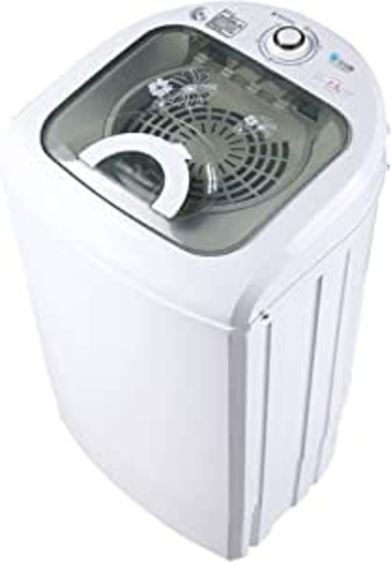 RRP-£90 Portable Washing Machine Ultrasonic Mini Washing Machine 4.5L with Dryer With UV sterilize a